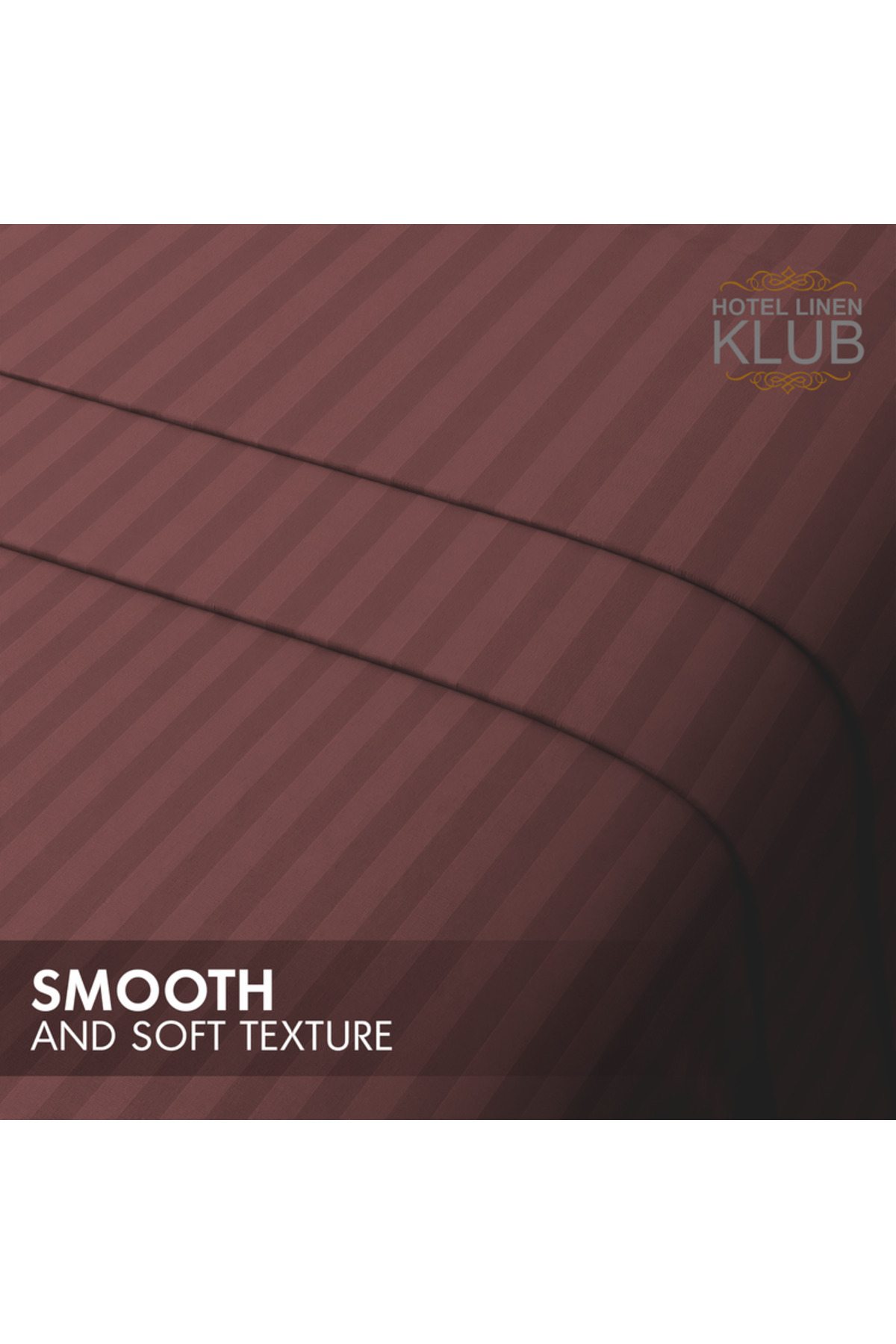 Hotel Linen Klub-Queen-Striped Fitted Sheet Set - Premium and Durable Quality, Deep Pocket for a Perfect Fit 4