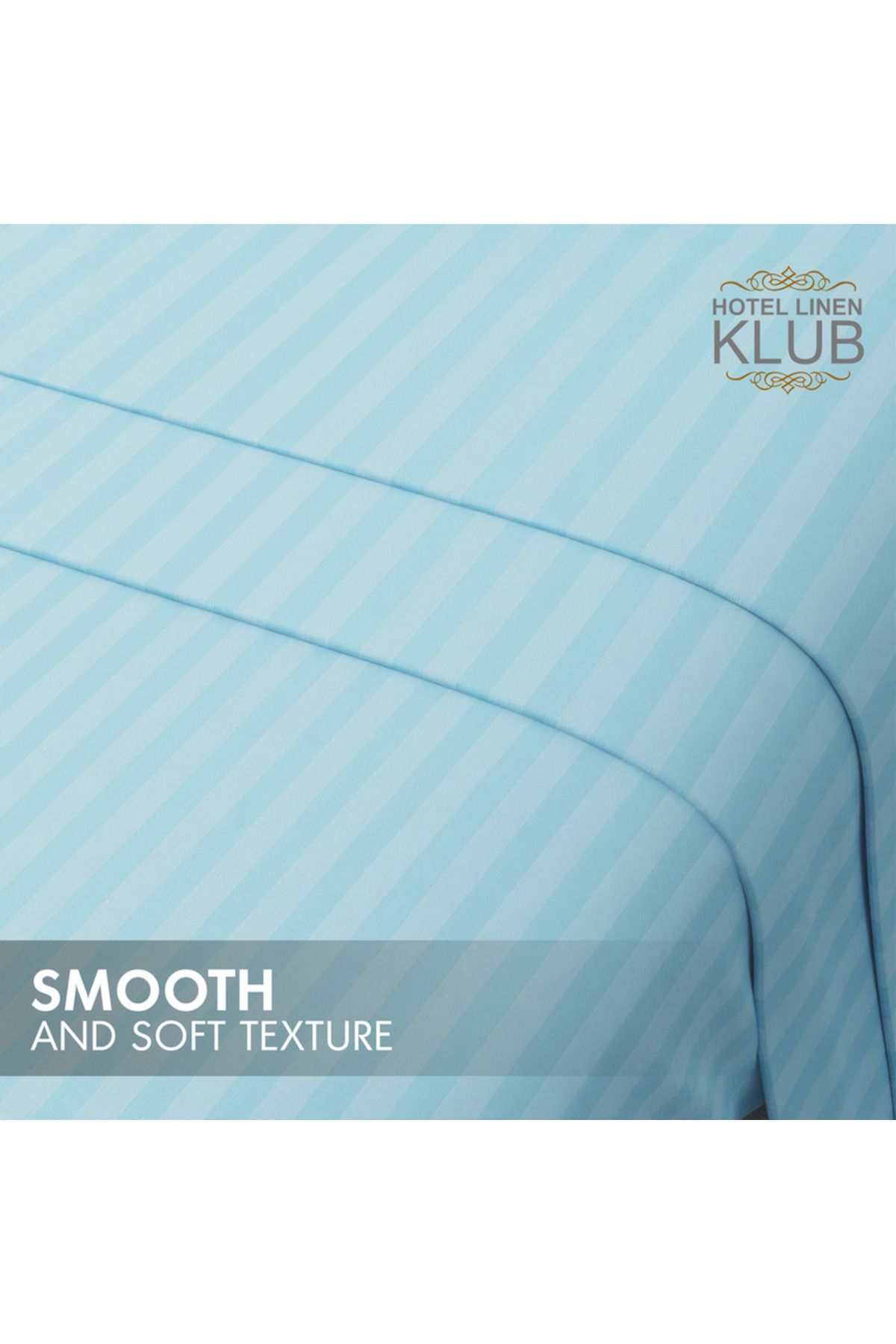 Hotel Linen Klub-Single-Striped Fitted Sheet Set - Premium and Durable Quality, Deep Pocket for a Perfect Fit 4