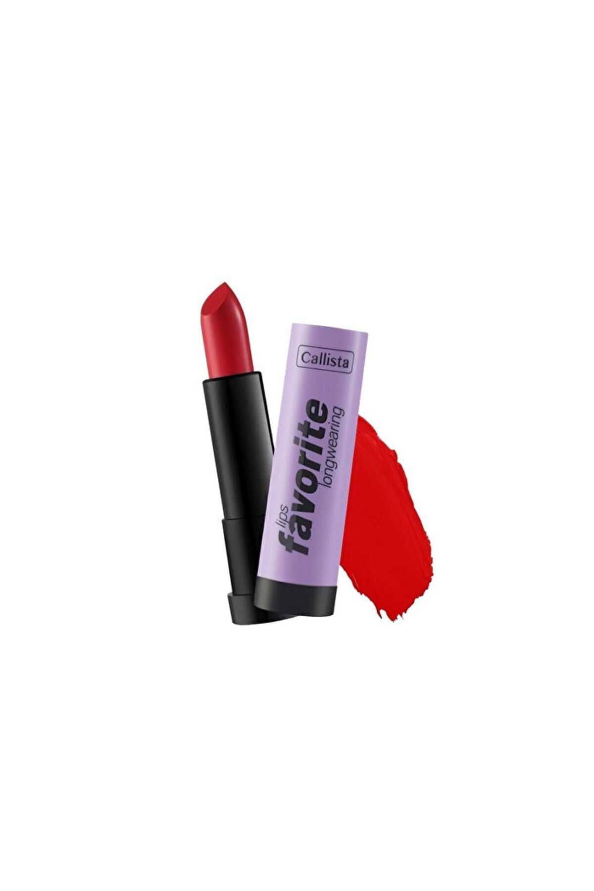 Callista Lips Favorite Longwearing Lipstick Ruj - 302 Planet Red Kırmızı - 1 Adet
