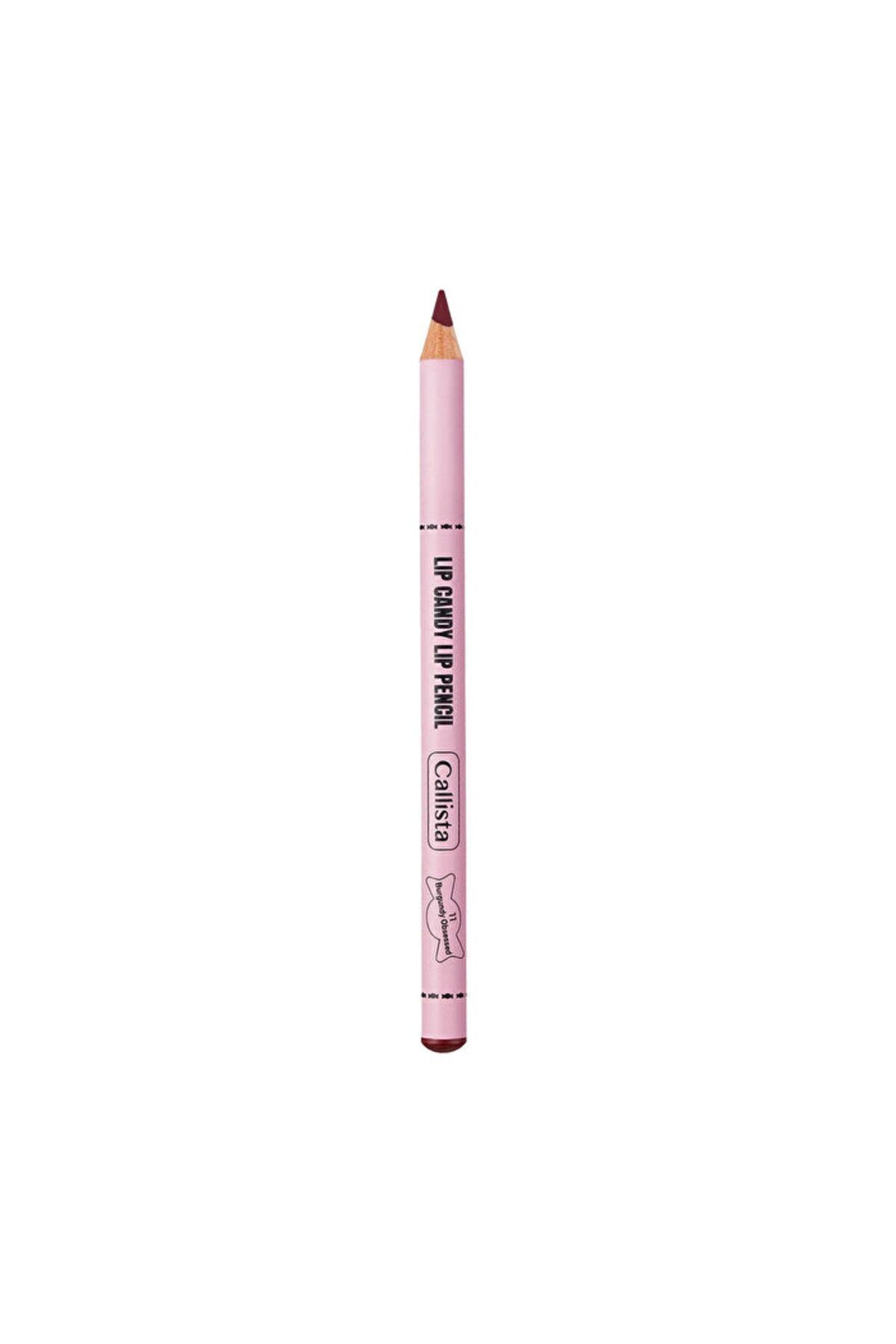 Callista Lip Candy Dudak Kalemi - 11 Burgundy Obsessed Kırmızı - 1 Adet