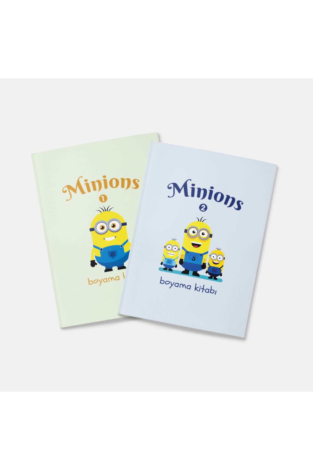 Tabby Design Minions Boyama Kitabı 2'li Set