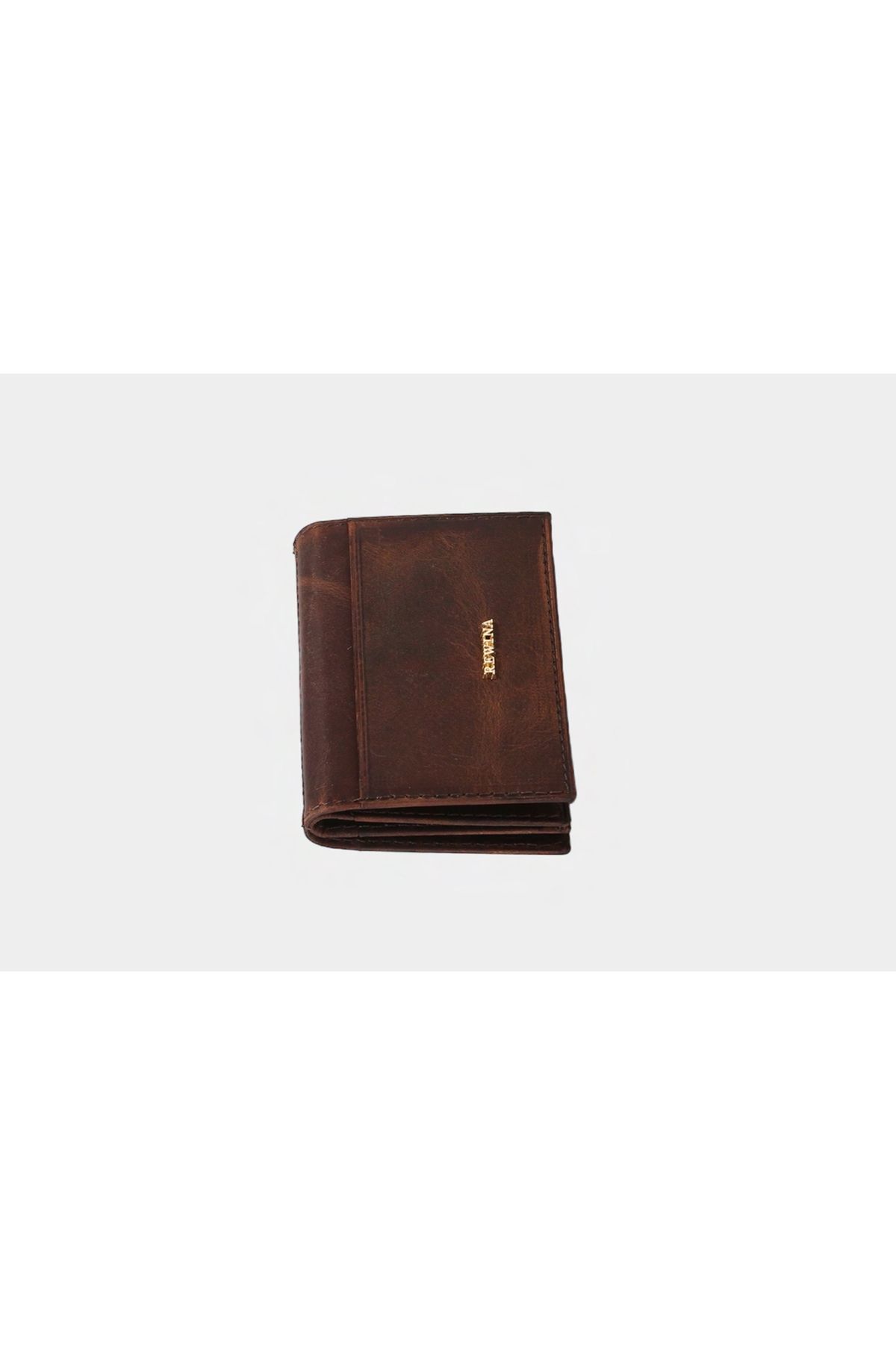 کارت دار مردانه 9005 چرم واقعی بسیار کوچک مفید قهوه مقدس REWİNA