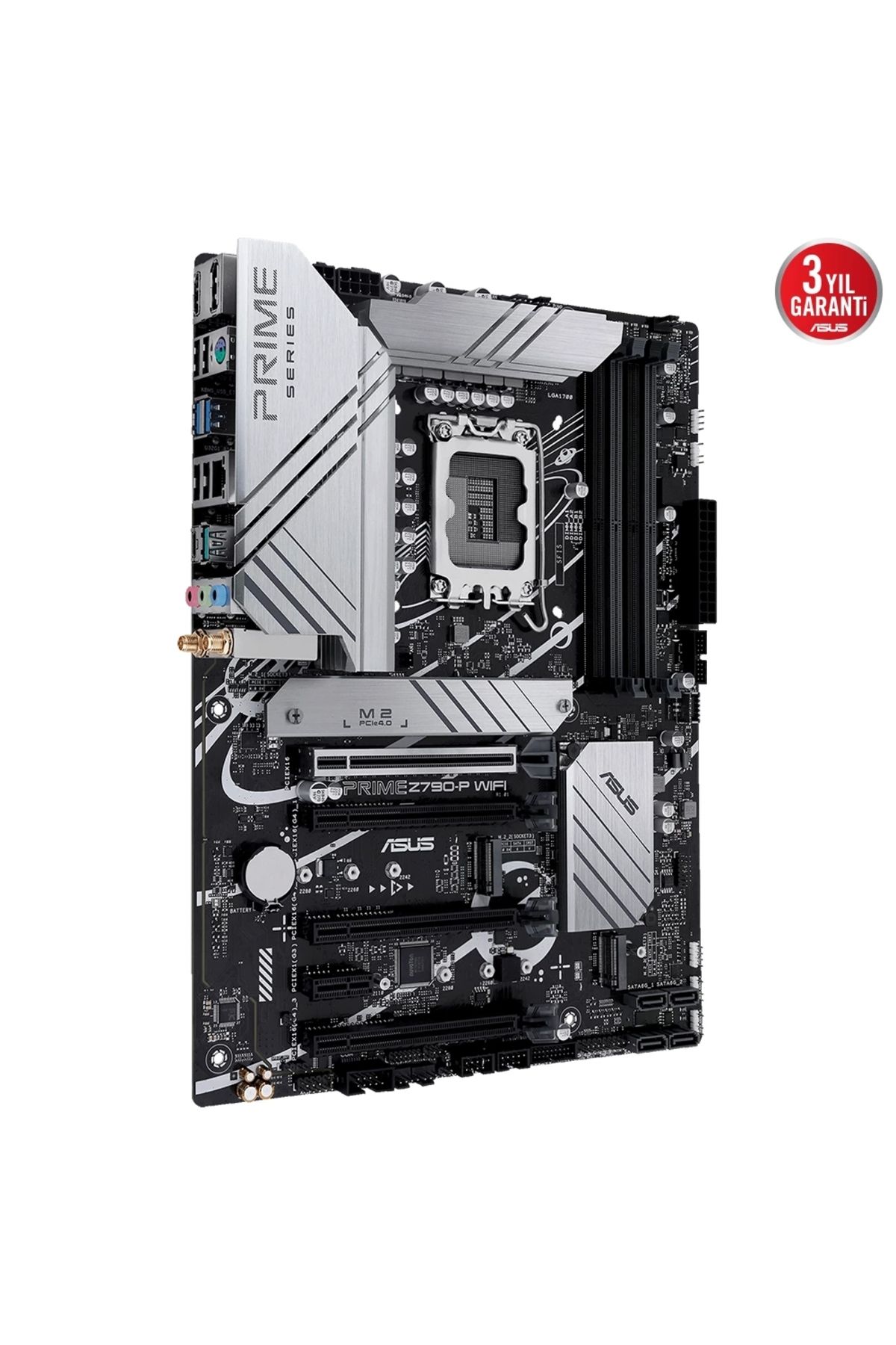 ASUS-Prime Z790-p Wifi Intel Z790 LGA1700 DDR5 7200 DP HDMI 3x M2 Usb3.2 Ax Wifi BT Aura RGB 2.5GB 3