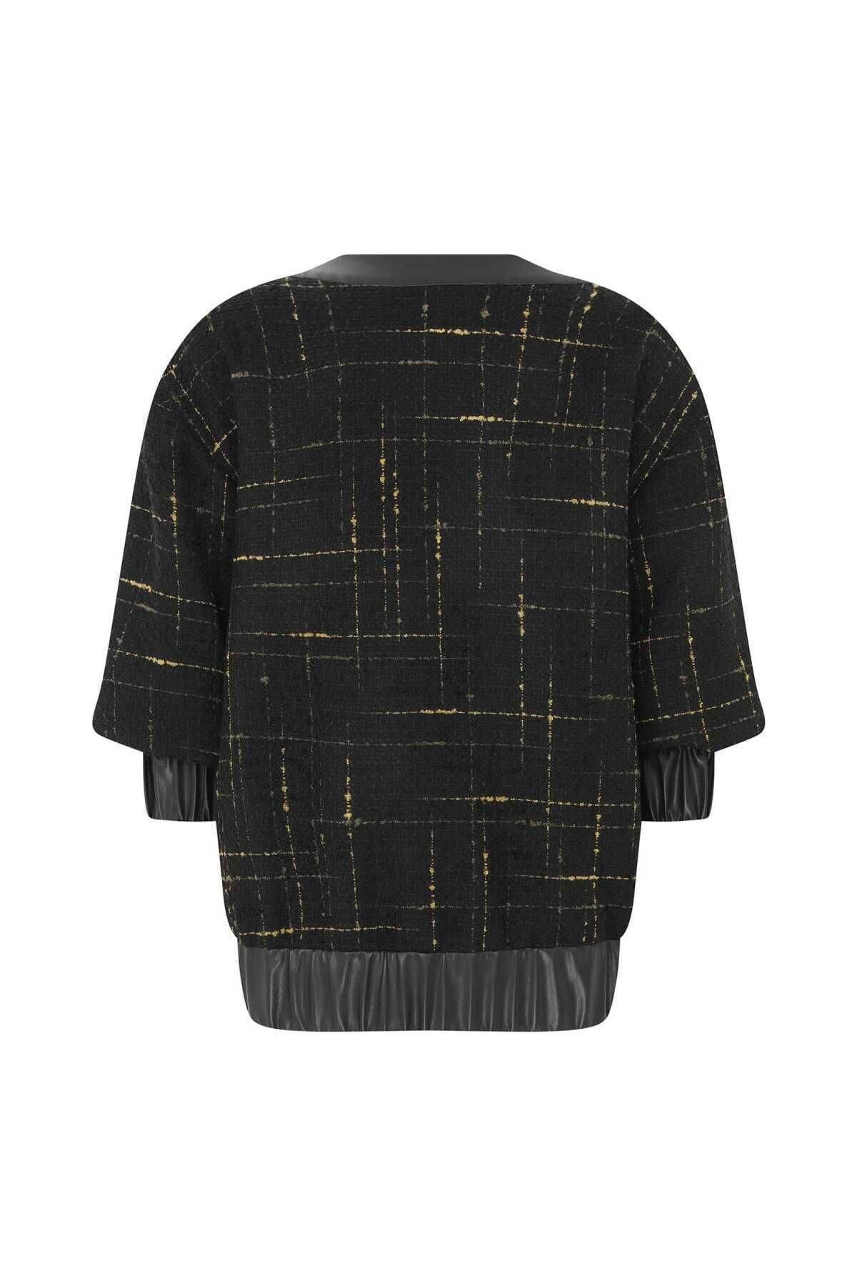 Roman-Striped Bumper Coat Standard Color K2317506_089 5