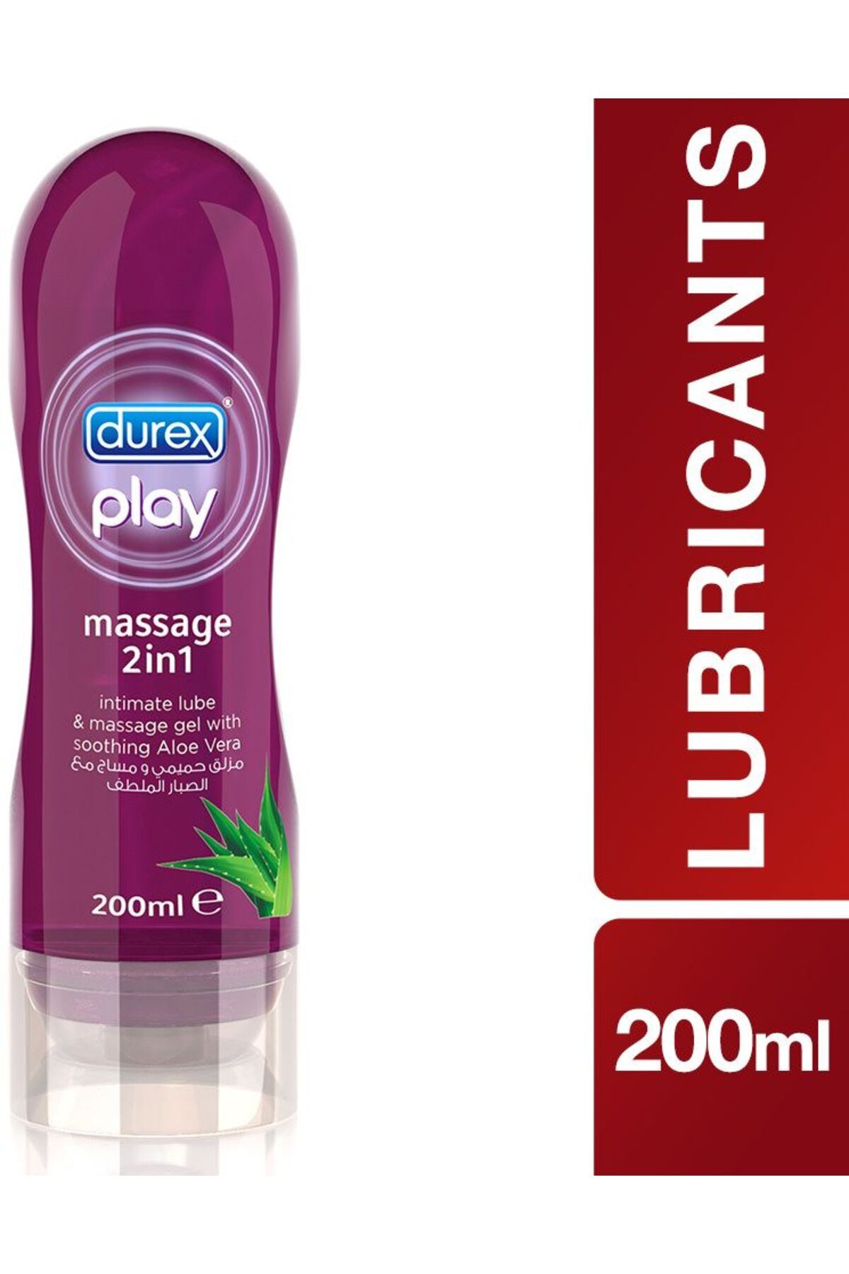 Durex-Durex Play Original Massage 2in1 Soothing Aloe Vera Lubricant, 200ml 1