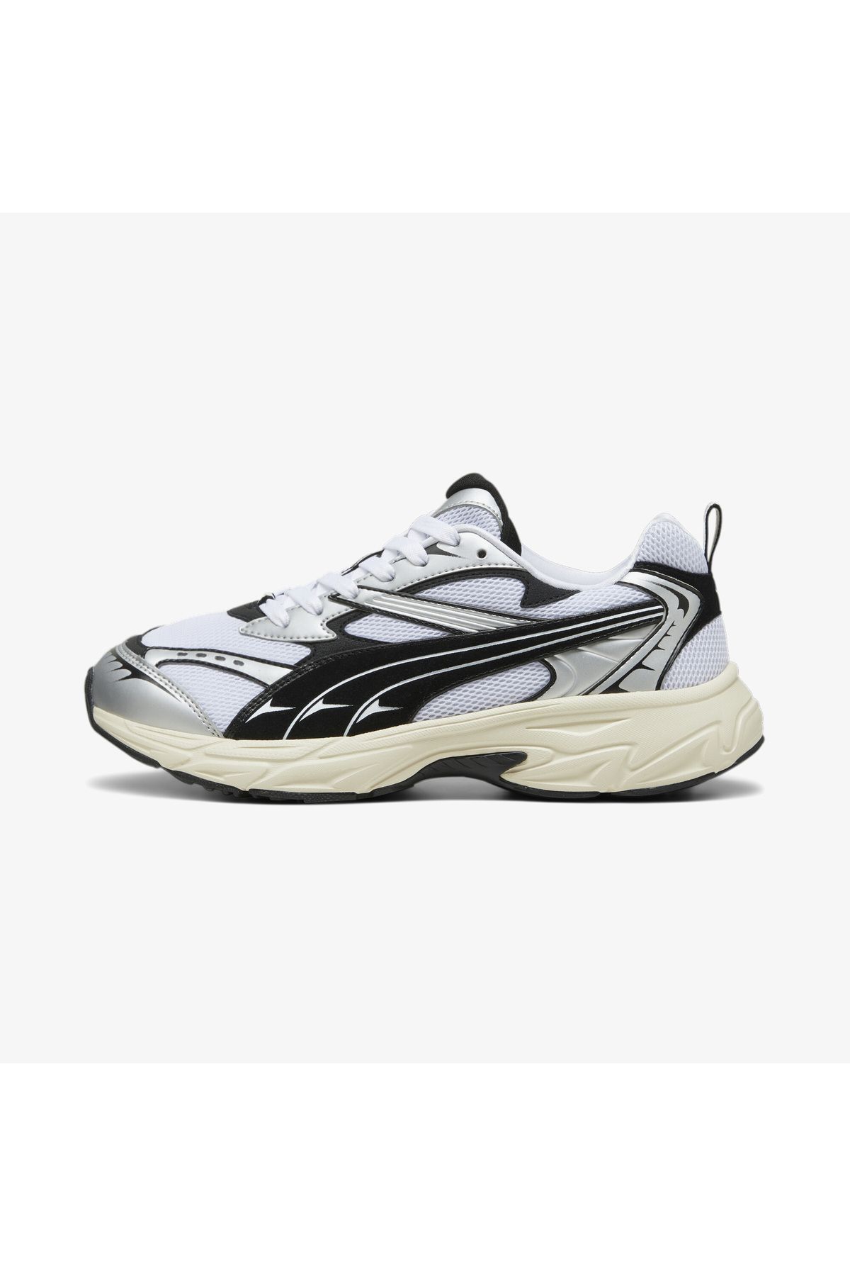 اسنیکر سفید زنانه کفش ورزشی یکپارچهسازی با سیستمعامل مورفیک Puma