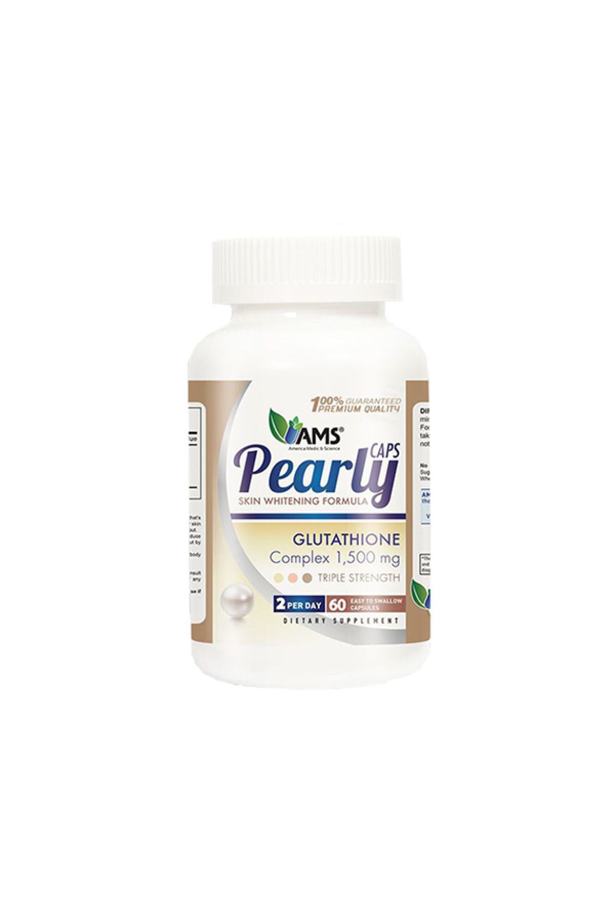 AMS-Pearly Skin Whitening Capsule, 60 Capsules 1