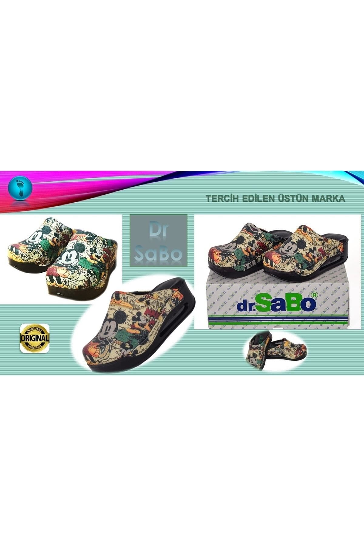 DR SABO-شبشب سابو نسائي منقوش من Airmax بتصميم ميكي لتقويم العظام 5
