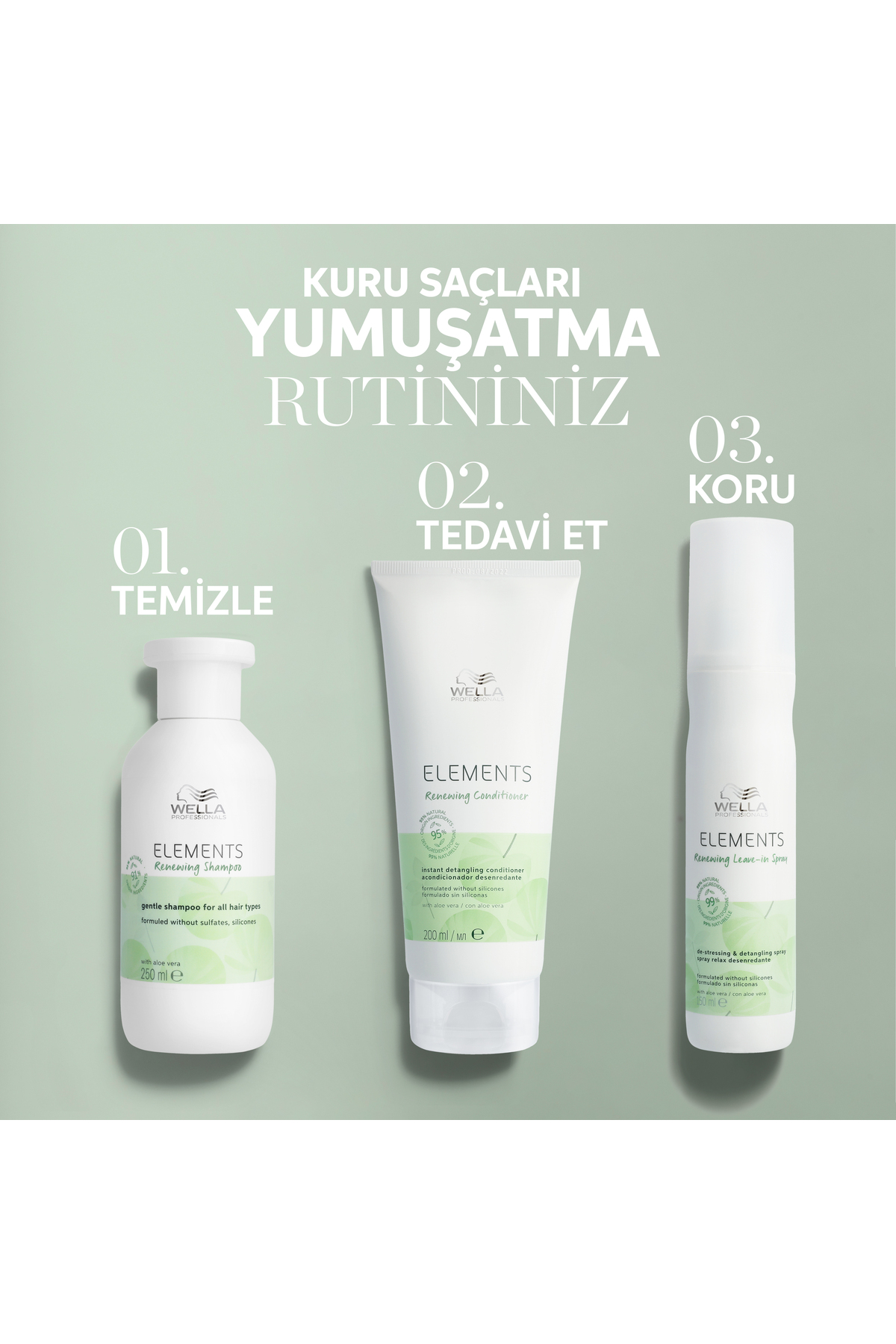 Elements Tüm Saç Tipleri İçin Yenileyici Saç Kremi 200 ML — TYC3F67699DE9C4207 — تصویر 7 از 7