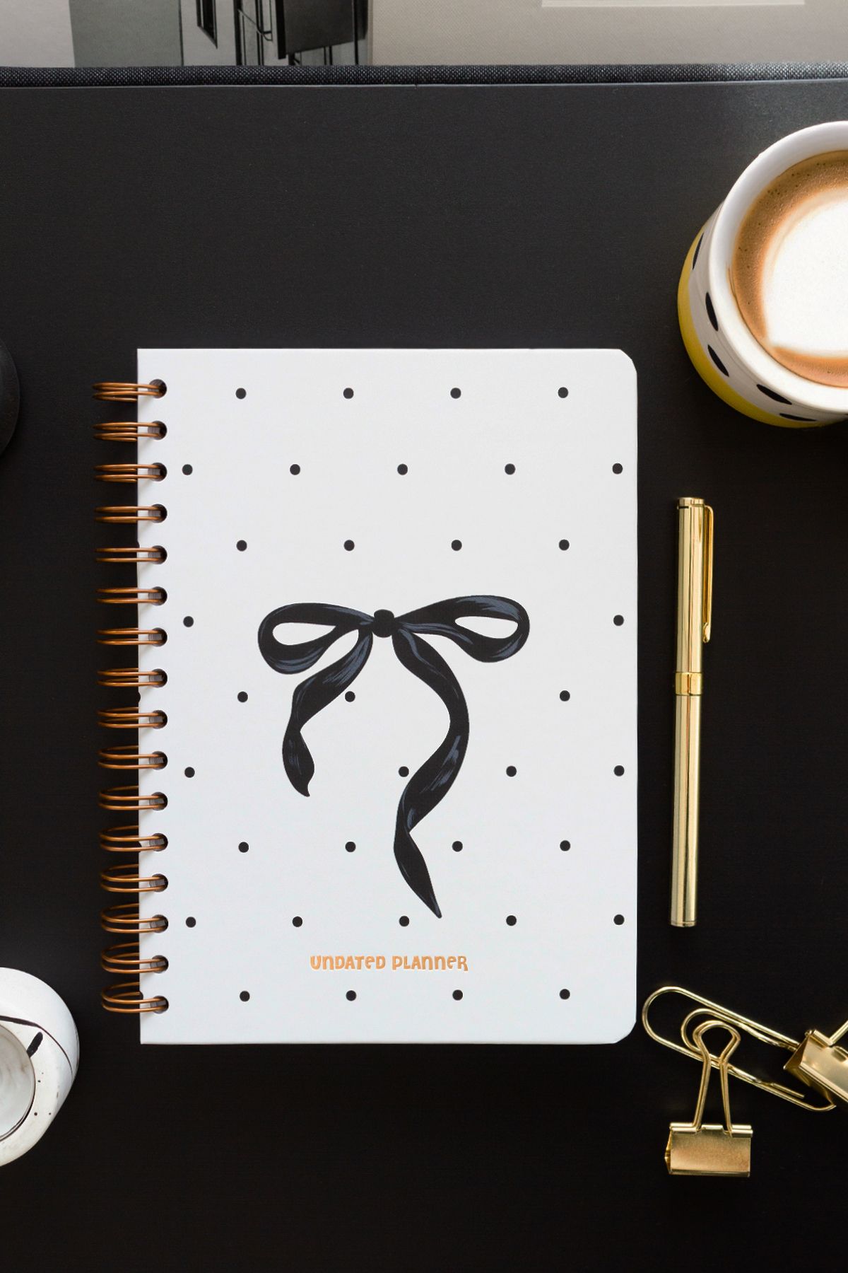 Matt Notebook-A5 Spiral Planificator nelimitat Agenda Arc 3