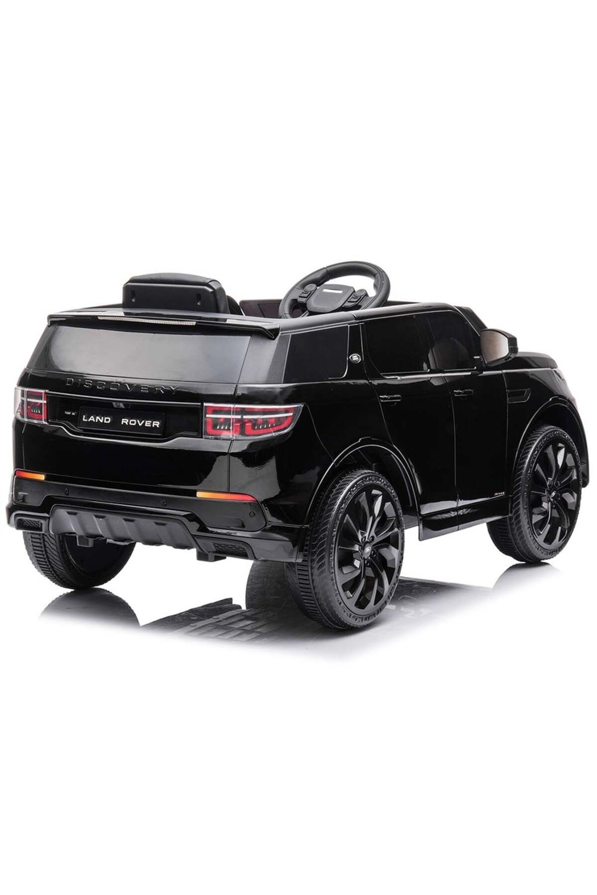 Chipolino-Masinuta Chipolino SUV Land Rover Discovery cu scaun din piele si roti EVA black 7