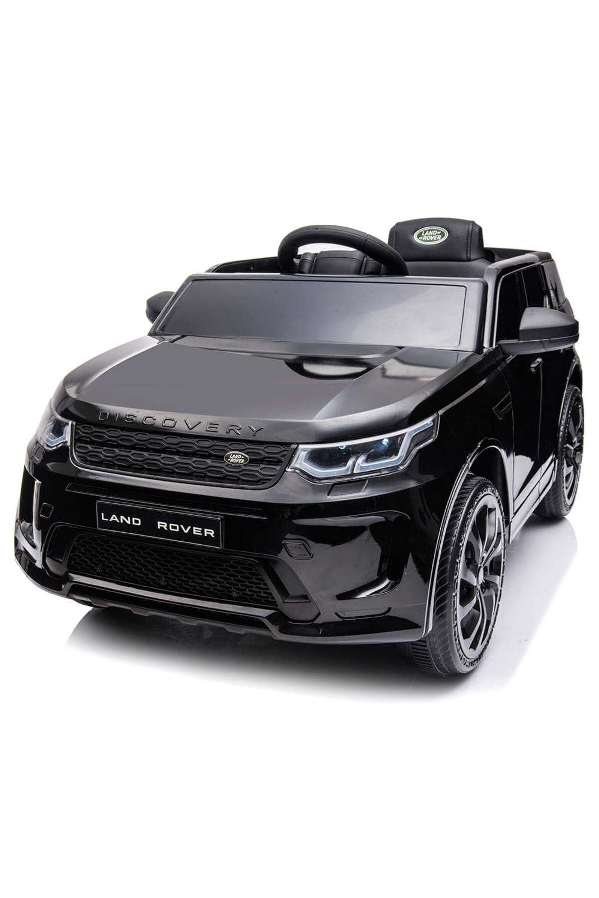 Chipolino-Masinuta Chipolino SUV Land Rover Discovery cu scaun din piele si roti EVA black 14