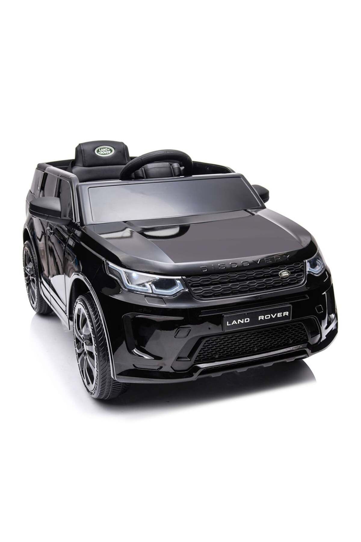 Chipolino-Masinuta Chipolino SUV Land Rover Discovery cu scaun din piele si roti EVA black 15