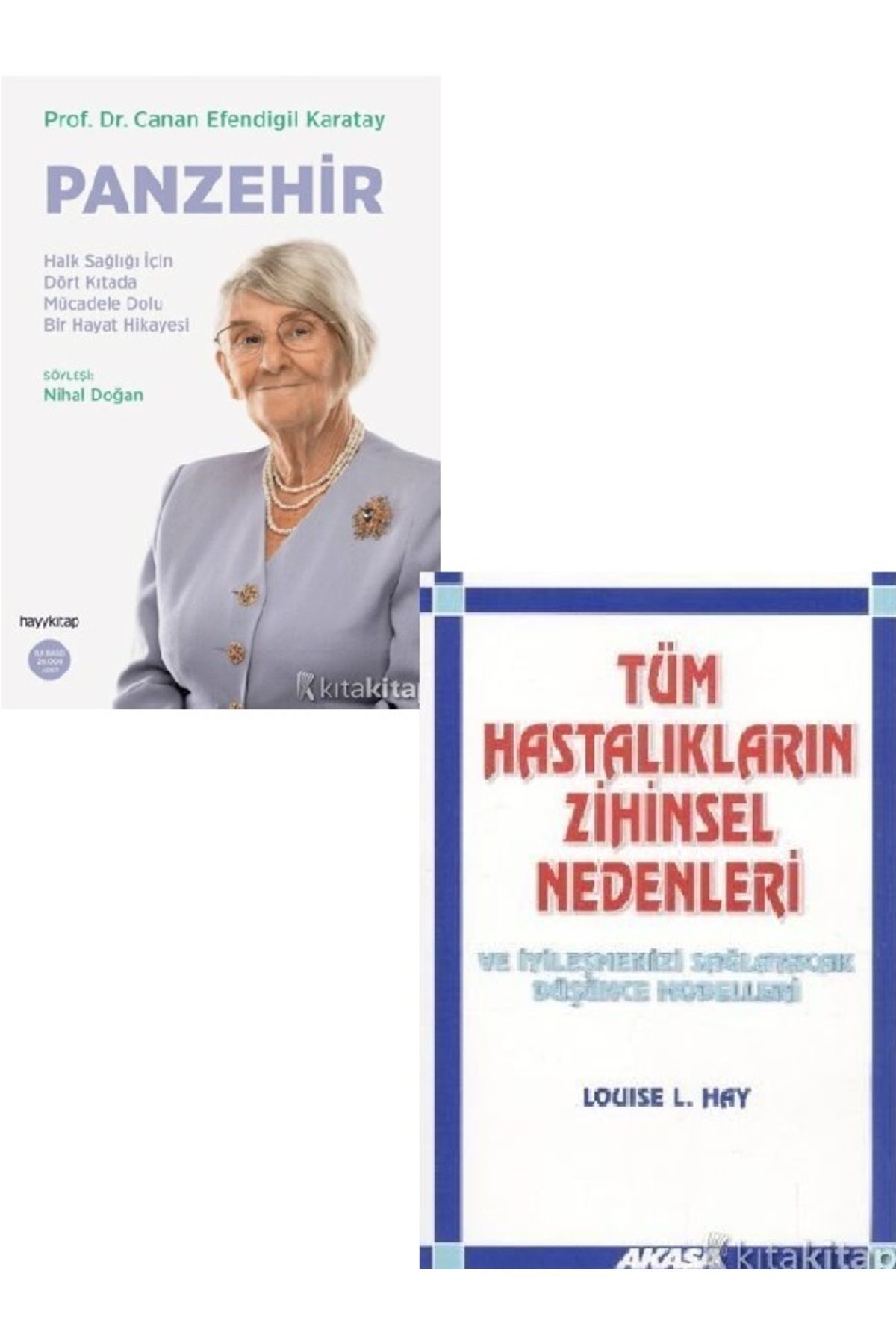 Destek Yayınları Panzehir - Tüm Hastalıkların Zihinsel Nedenleri-Canan Efendigil Karatay 2 KİTAP (ÜCRETSİZ KARGO)