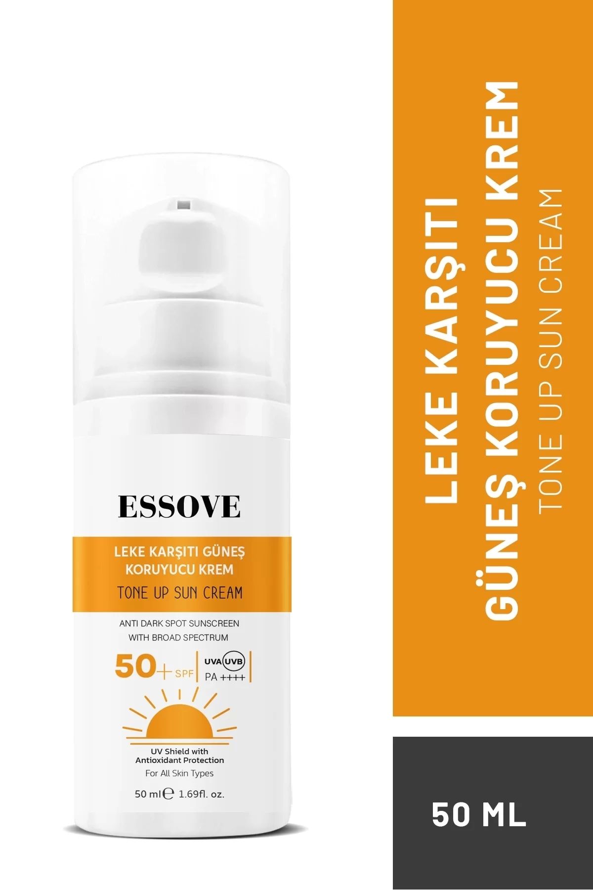 dododan ESSOVE Leke Karşıtı Güneş Kremi 50ml