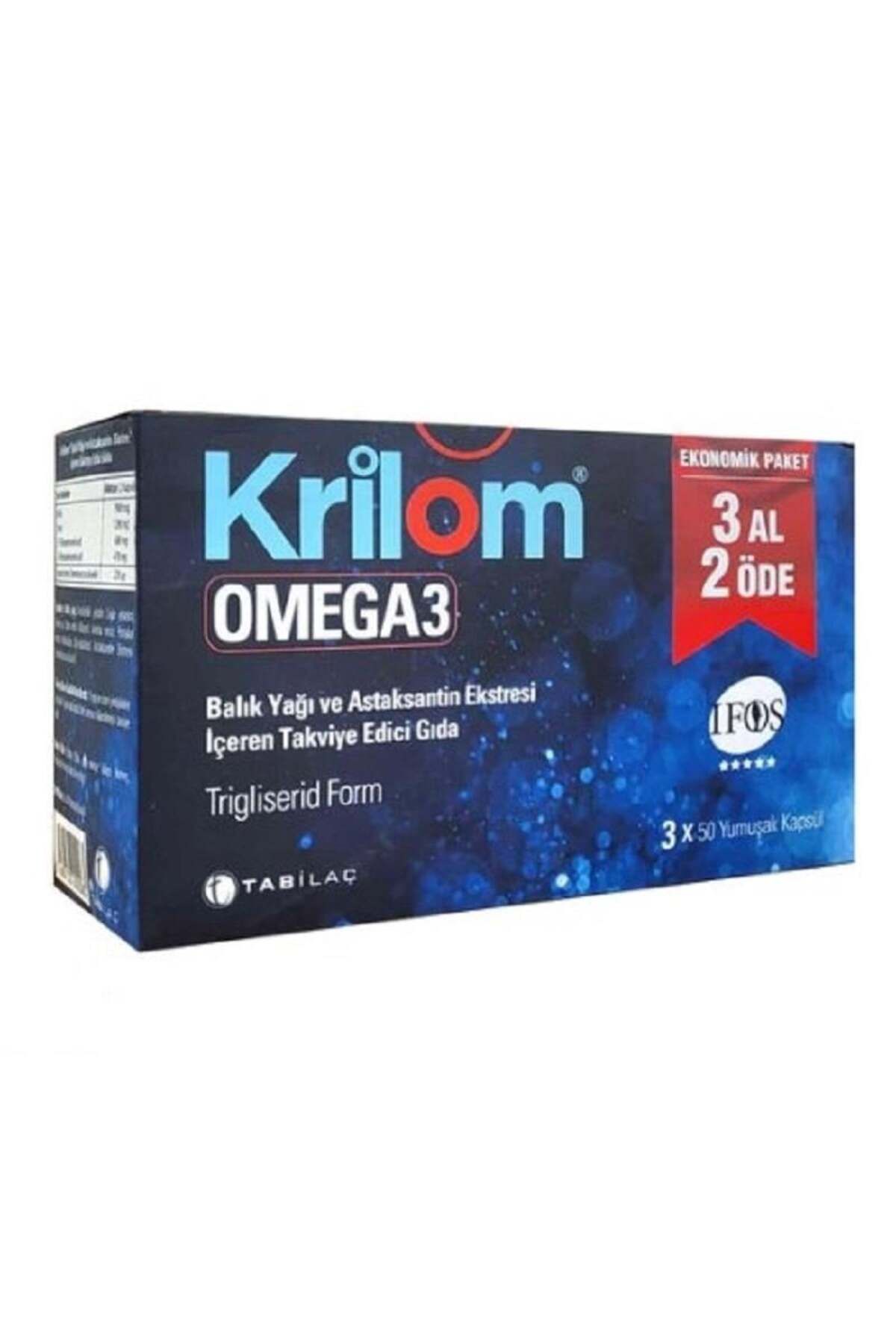 Krilom Omega-3 50 Yumuşak Kapsül - 3 Al 2 Öde