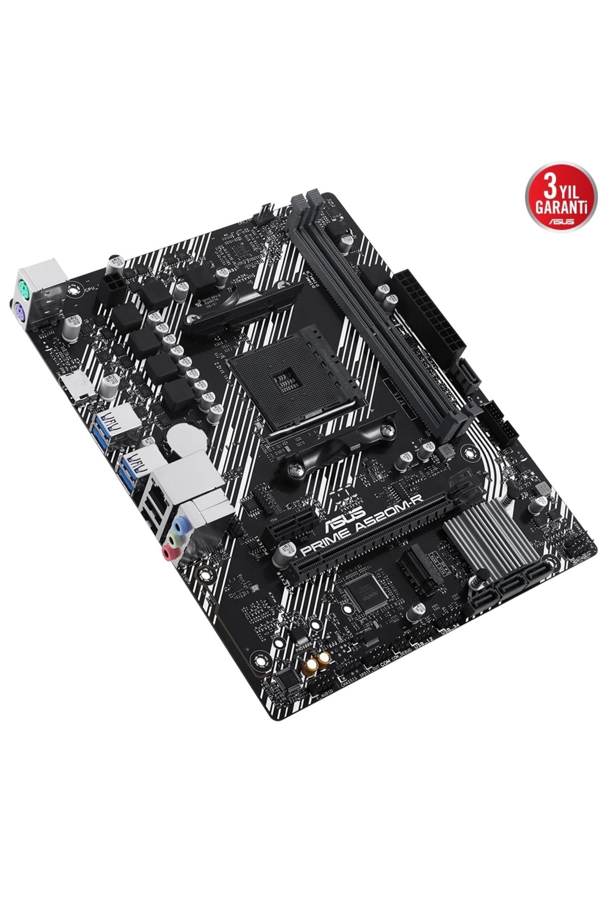 ASUS-Prime A520M-R Ddr4 5100Mhz (Oc) M.2 Am4 Matx Motherboard 5