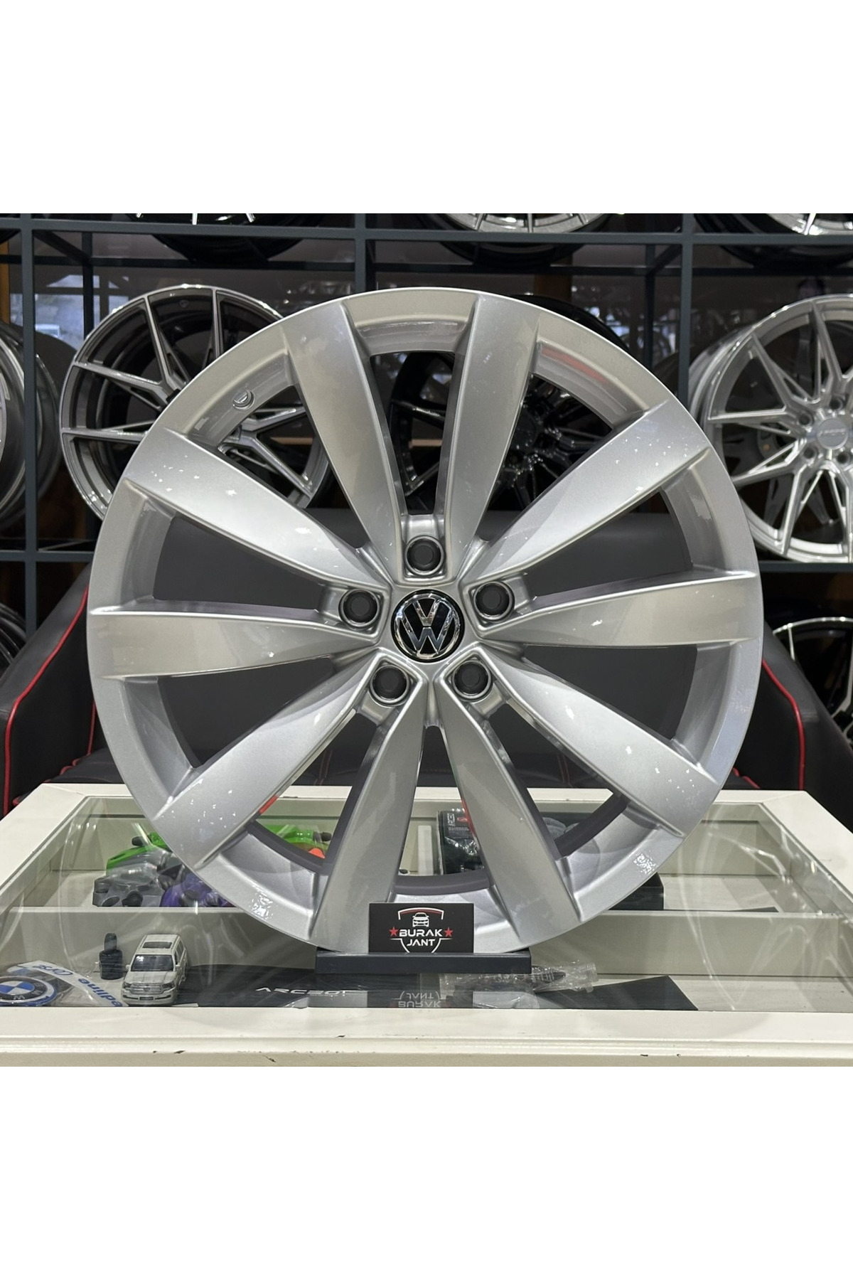 Kormetal 17 İNÇ 5X100 VW POLO LUGANO SİLVER JANT MODELİ (4ADET