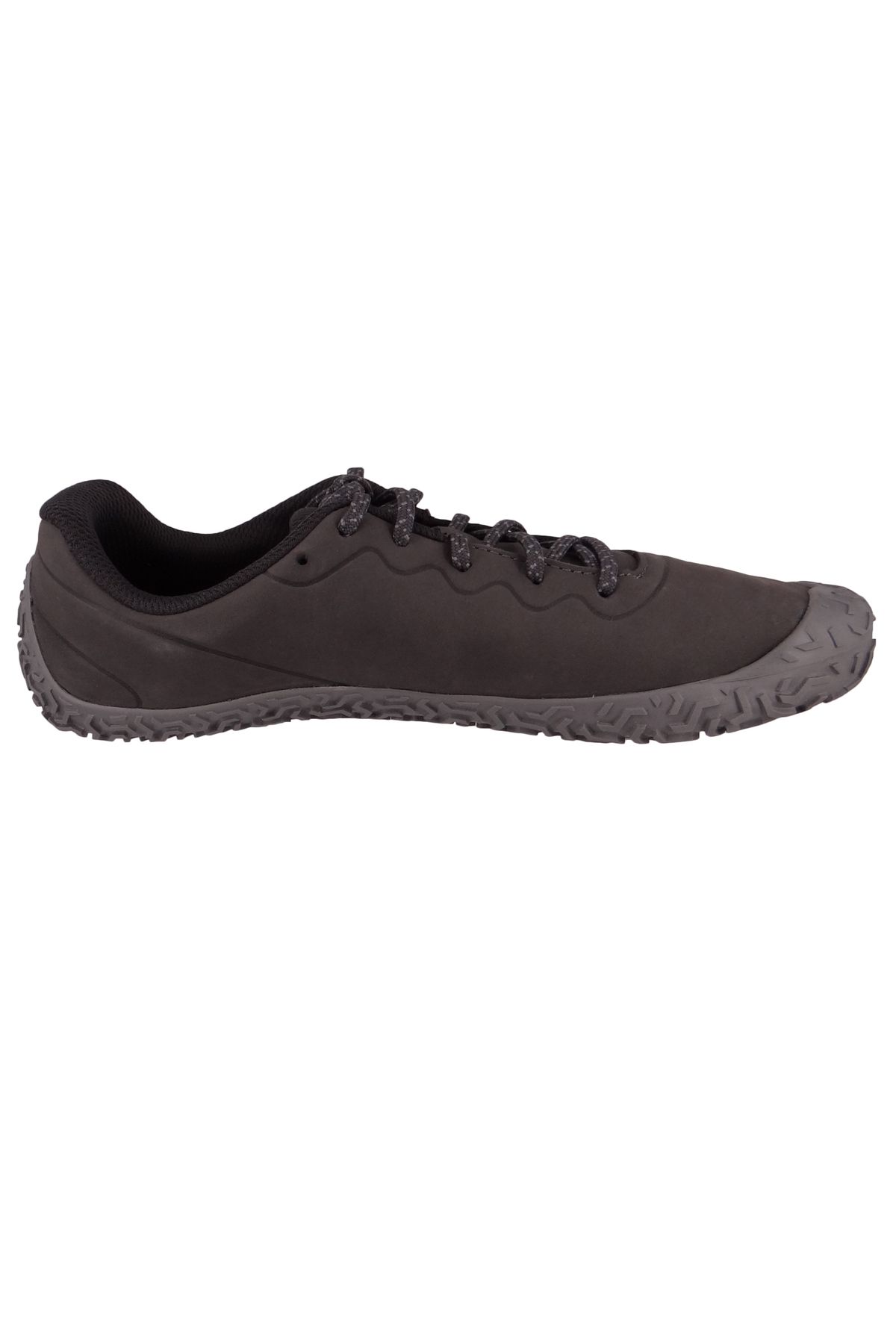 Merrell-Herren Laufschuhe Halbschuhe Wanderschuhe Vapor Glove 6 Leather Barefoot J067867 Grau Rock Leder mi 5