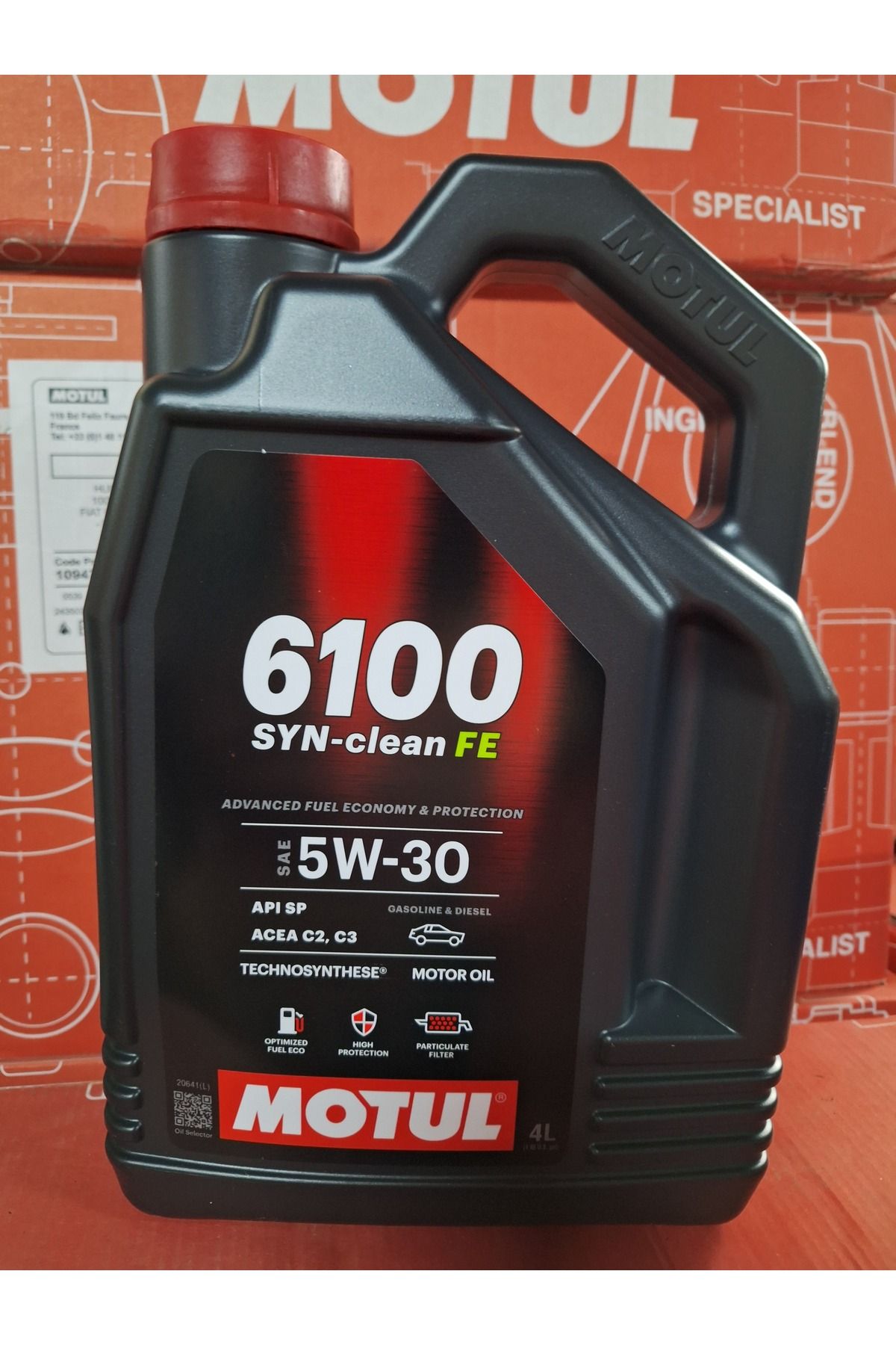 Motul 10w-40 6100 SYN ENERGY + MOTOR YAĞI 2024 YILI ÜRETİM