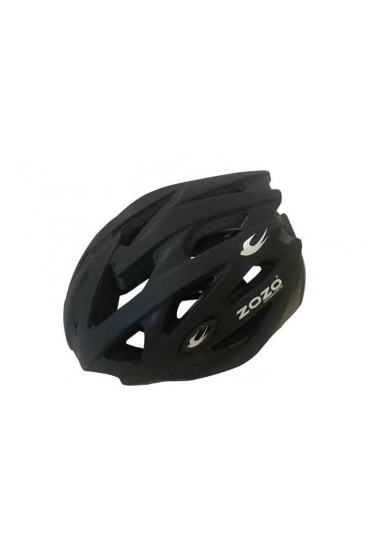 Zozo-Mv29 Helmet with Back Led Lamp Matte Black (L) Size 1