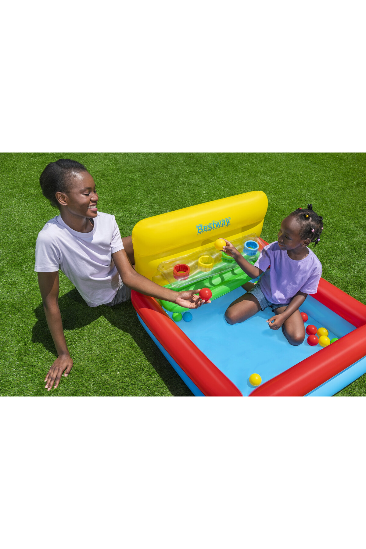 Bestway Sınıflandırma ve Oynama Top Havuzu 104X94X61santimetre fotoğrafı 7 (önizleme)