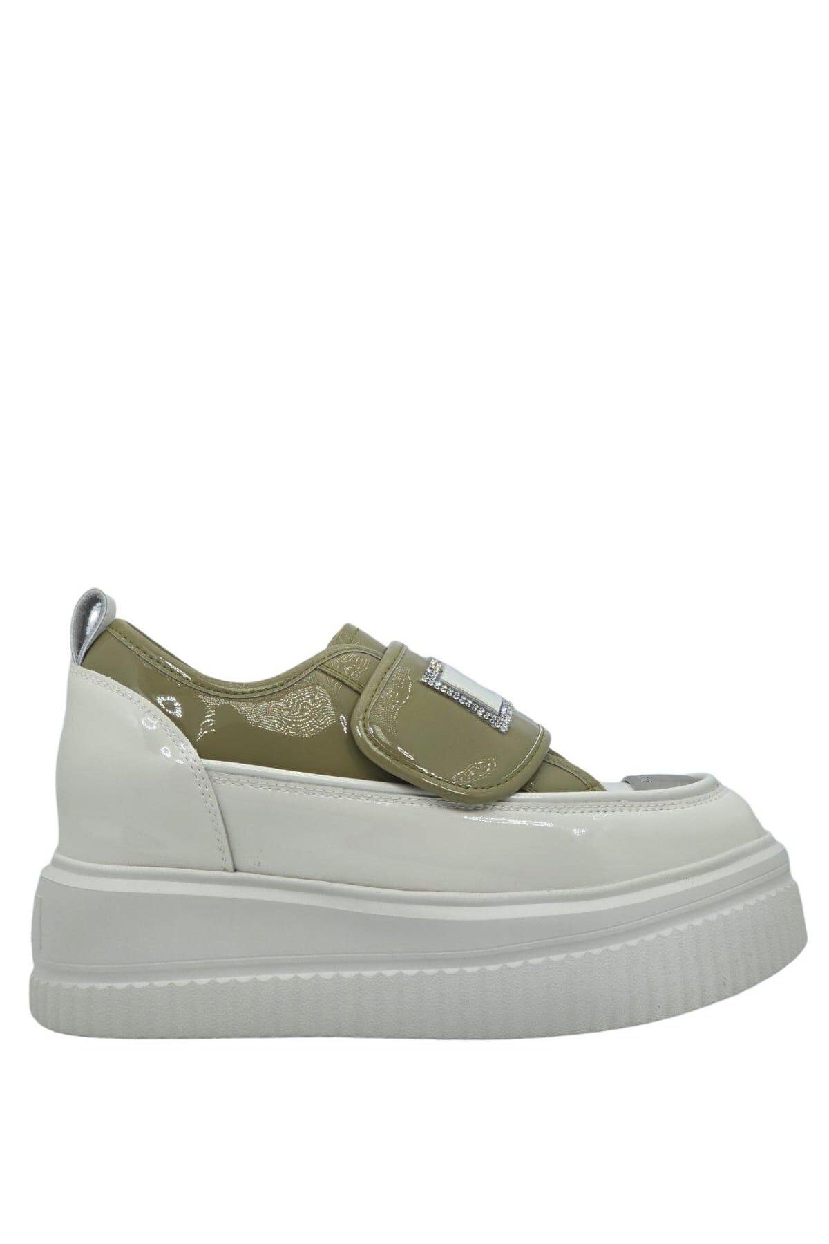 Guja-24K373 Beige Women's Sneakers - Padded Sole 1