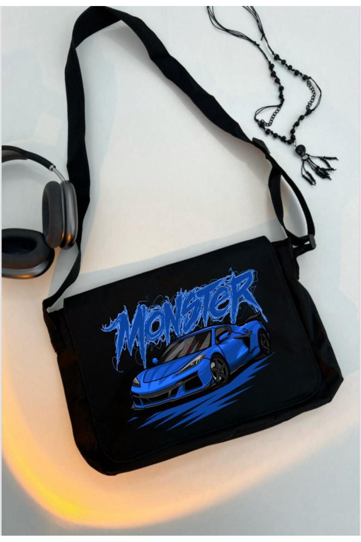 DENİKK Geanta Messenger Imprimata Unisex - One Size