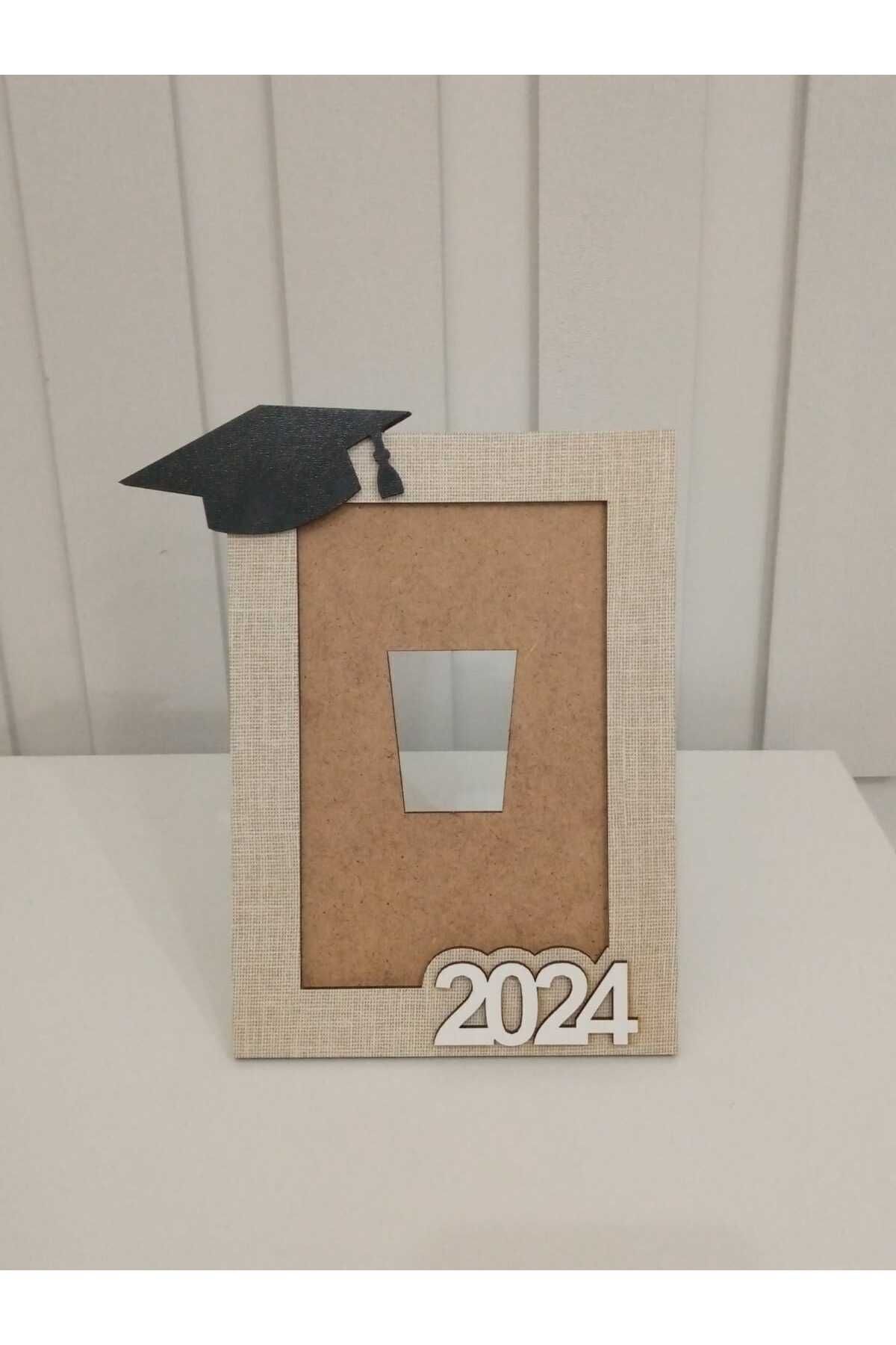 AllFayLazer 15 Adet Karne Hediyesi Öğrenci Ahşap Çerçeve 2025 Kep Mezuniyet Resim Ve Fotoğraf Çerçevesi fotoğrafı 4 (önizleme)