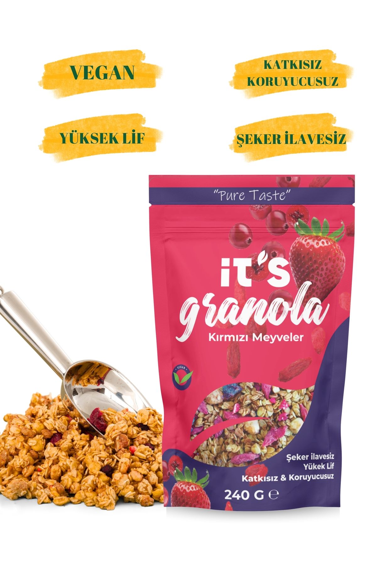 it's Granola - Kırmızı Meyveli - 240 G