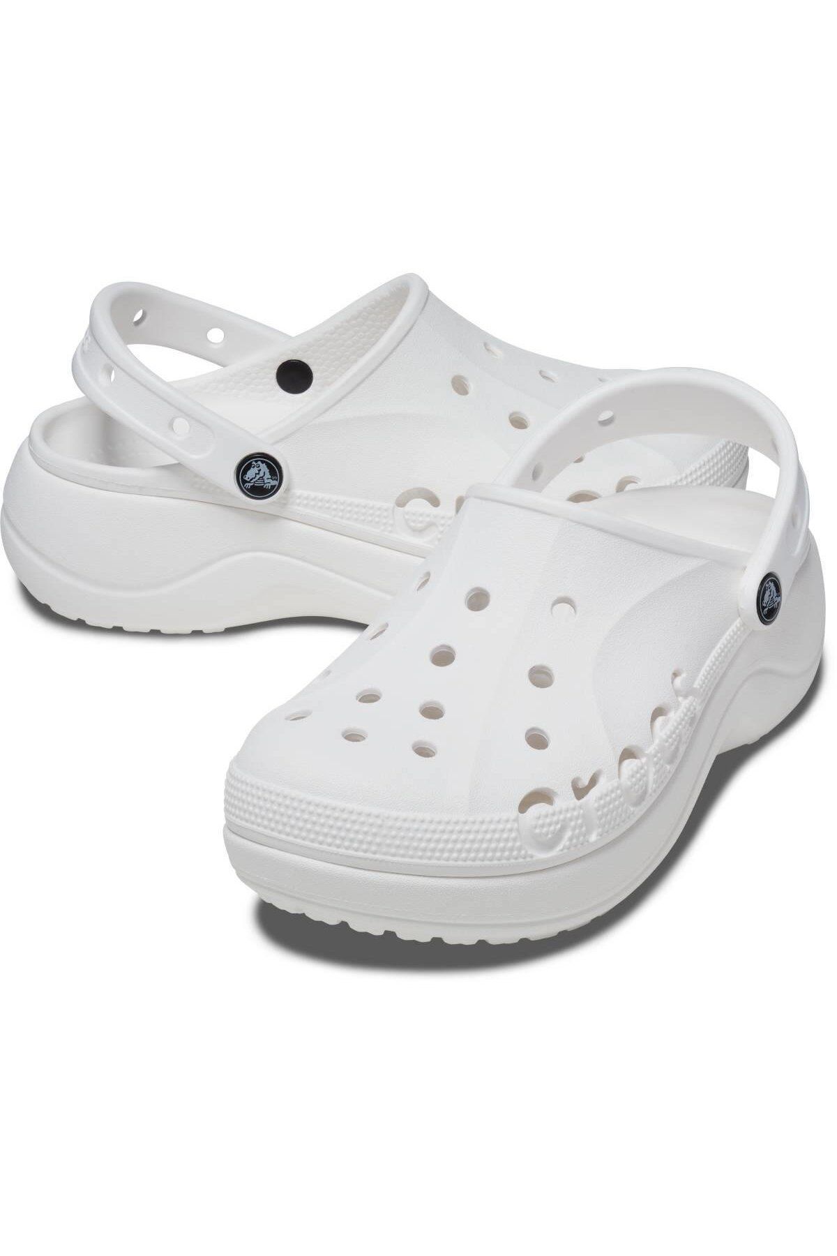 Crocs-Papuci de zi cu zi pentru femei Baya Platform Clog208186-100 2