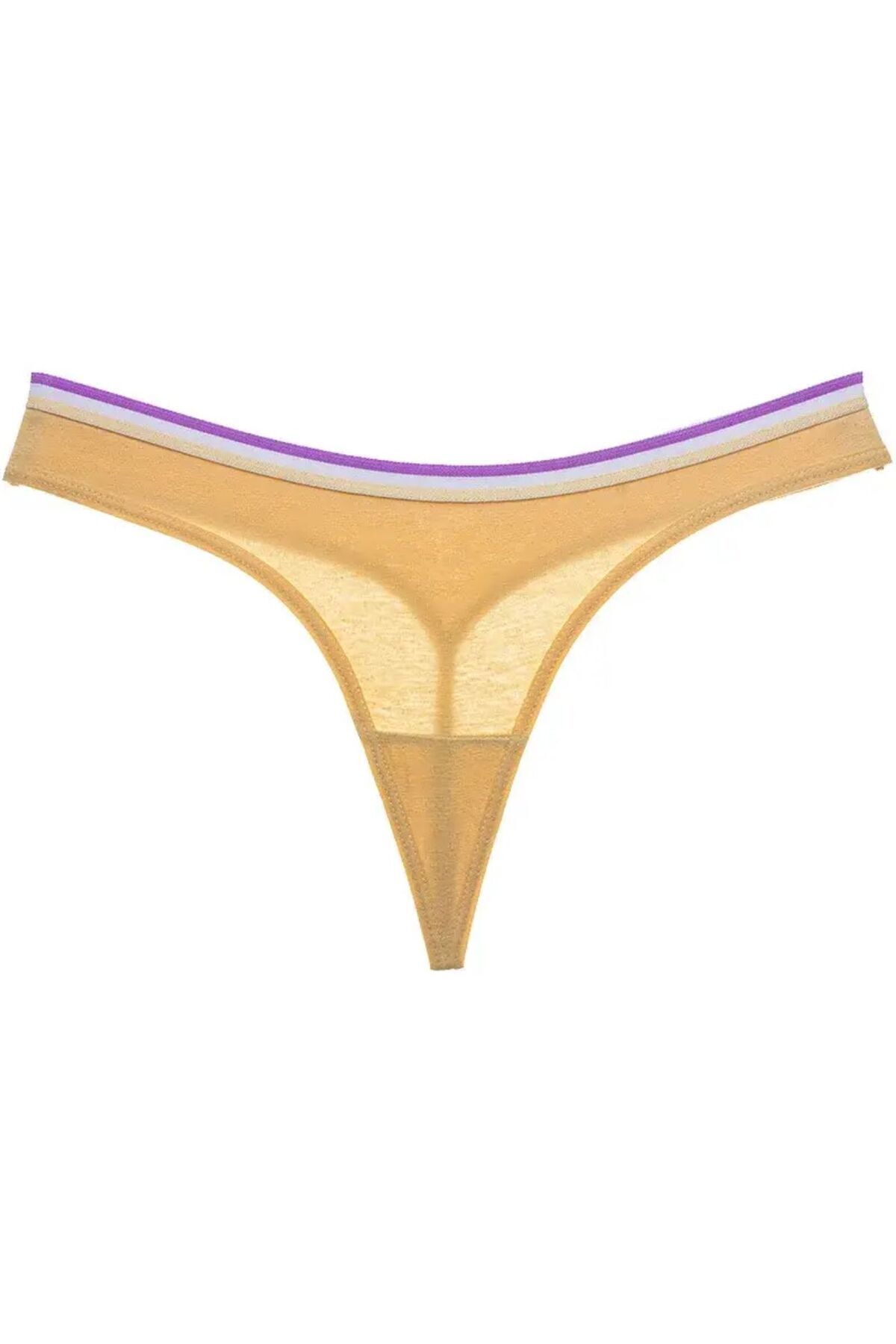 MODALADY-Set of 5 Colorful Sexy Elastic Thong Panties 5