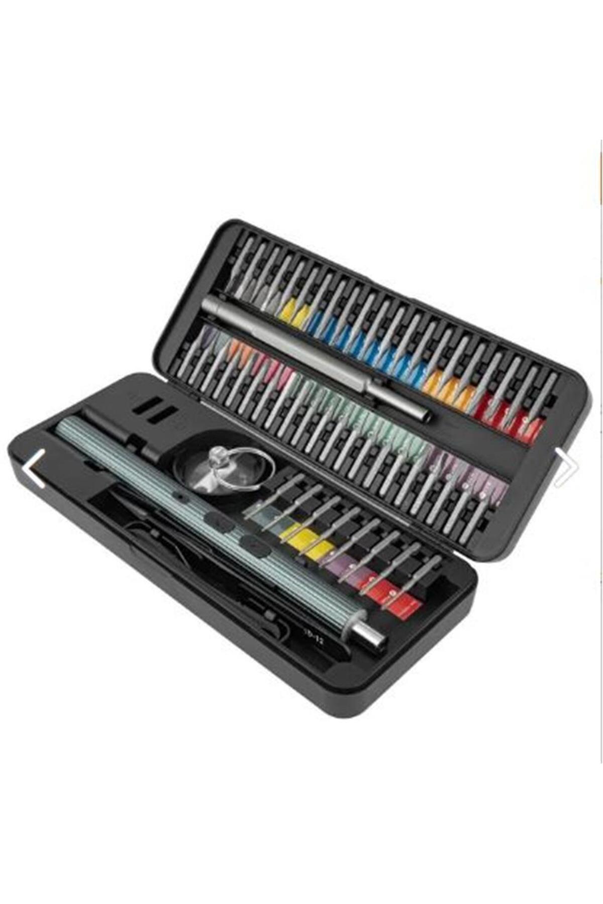 Genel Markalar UF-TOOLS 882058 Hassas Bits Uçlu 58 Parça Şarjlı