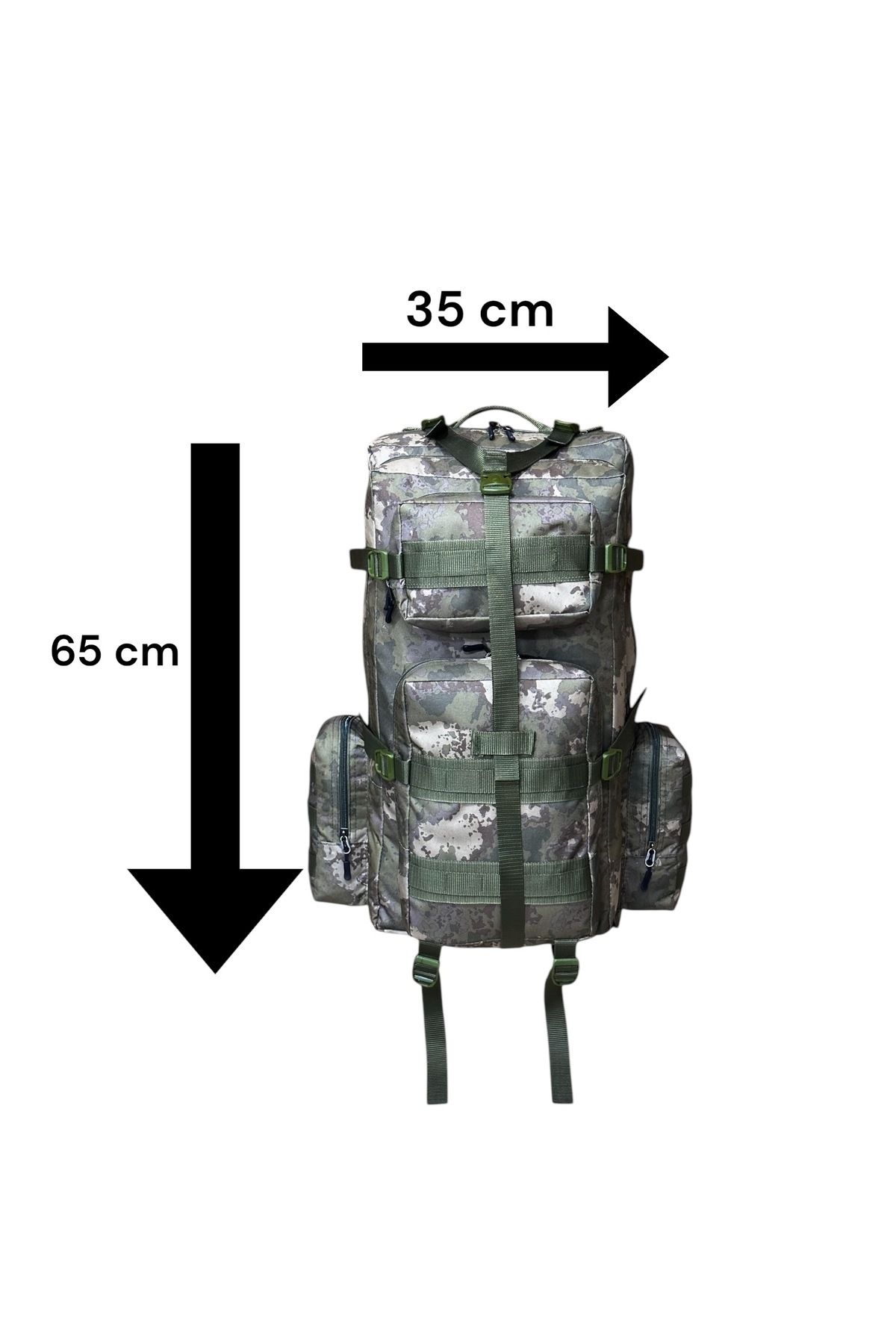 KRC BAGS 75+5 Lt Outdoor trekking spor dağcı sırt çantası