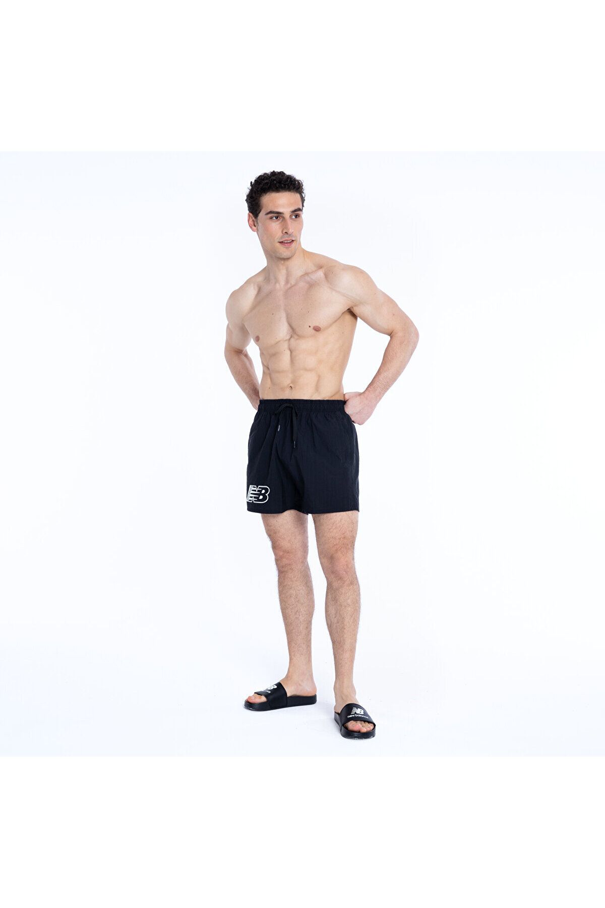 New Balance-Mns1325 Black Men's Swim Shorts 5