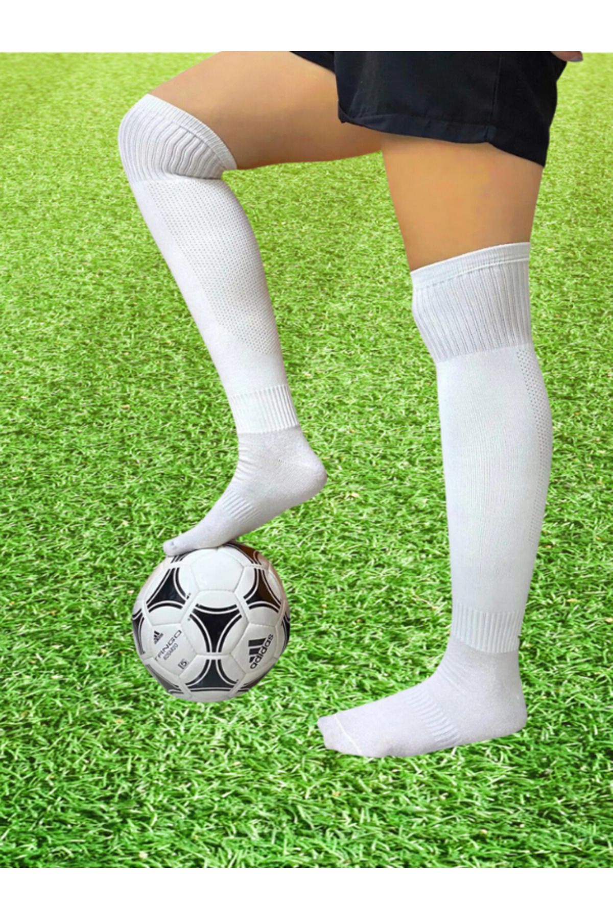 Bellanora Yetişkin Futbol Maç Çorabı 37-45 Futbol Dizüstü Tozluk Futbol Halısaha Çorabı Halı Saha Çorabı