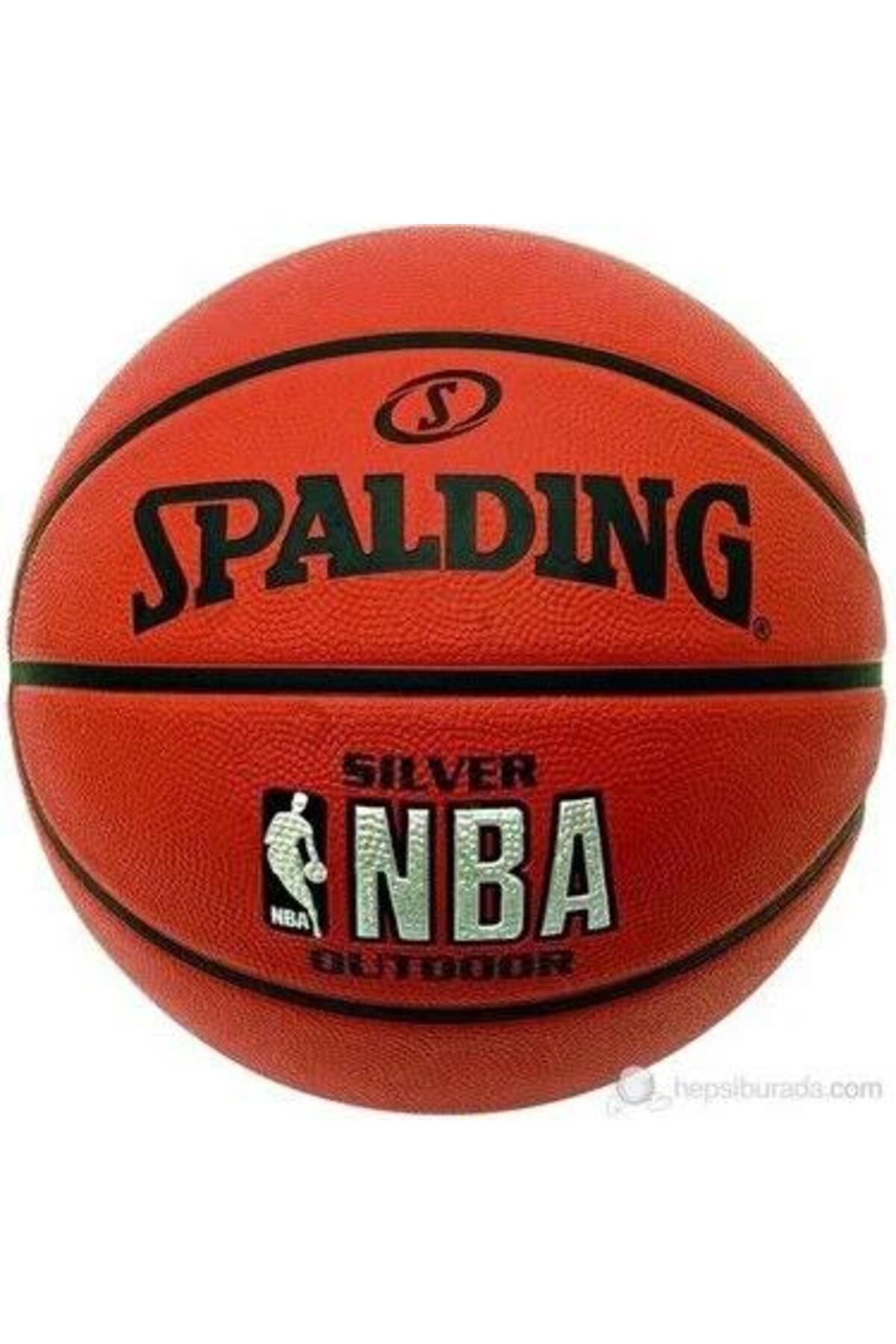 SepetinBurada Spaldıng Basketbol Topu Nba Sılver Outdoor SZ7 73-285(63-761)