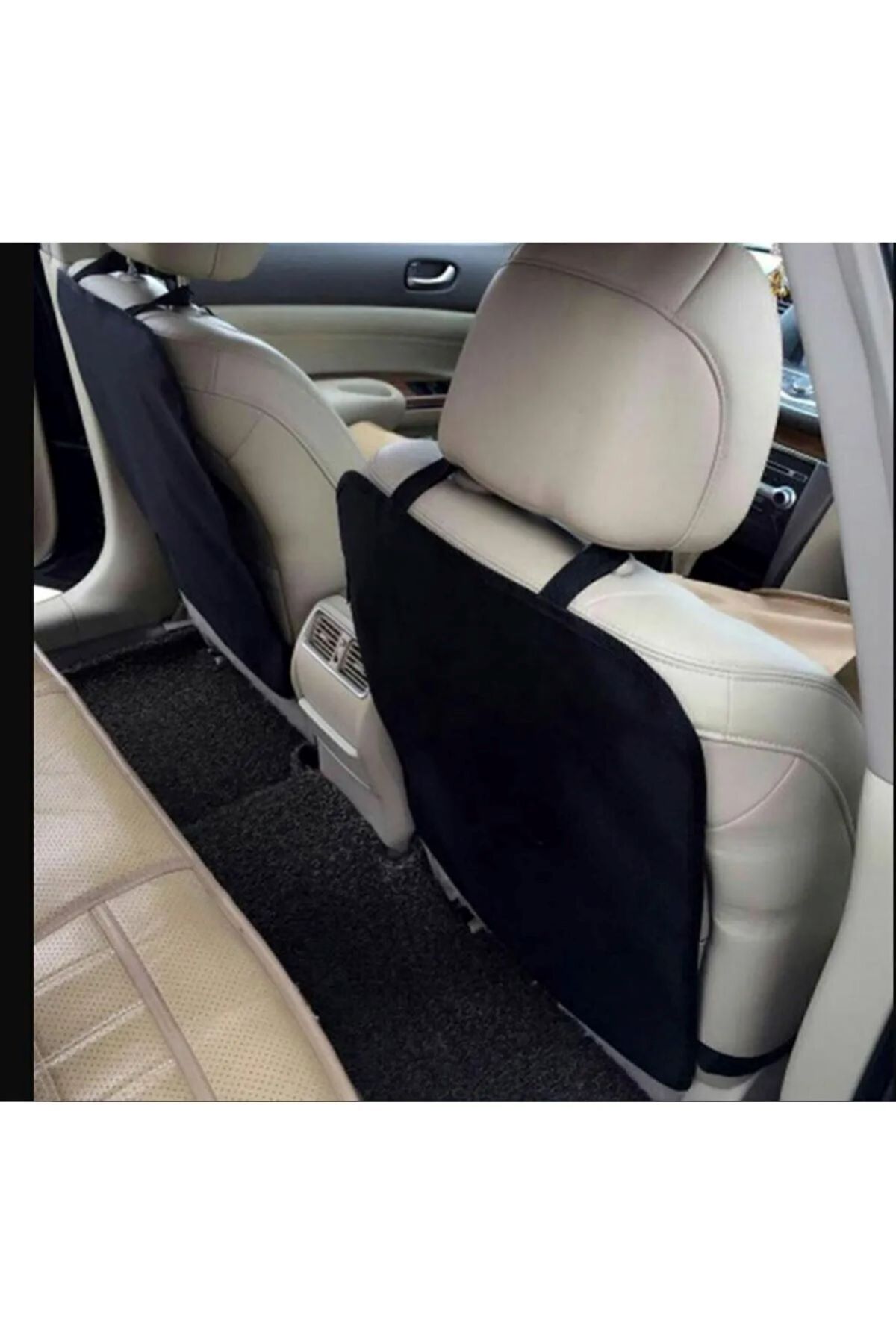 mc.pierobaby MC.PİEROBABY ARABA KOLTUK ARKASI KORUYUCU KILIF OTO KOLTUK ARKASI KORUYUCU KILIF 1 ADET SİYAH fotoğrafı 5 (önizleme)