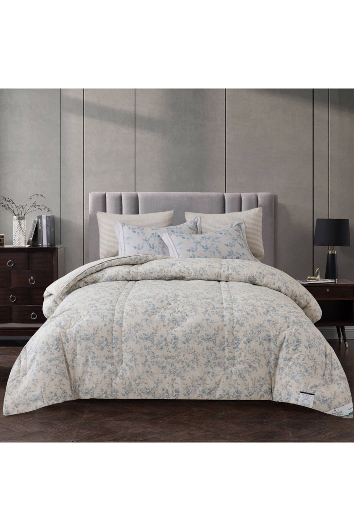 Donetella-Cotton Floral Comforter Sets, 4 - Piece Fits 140 X 200 Cms Single Size 1