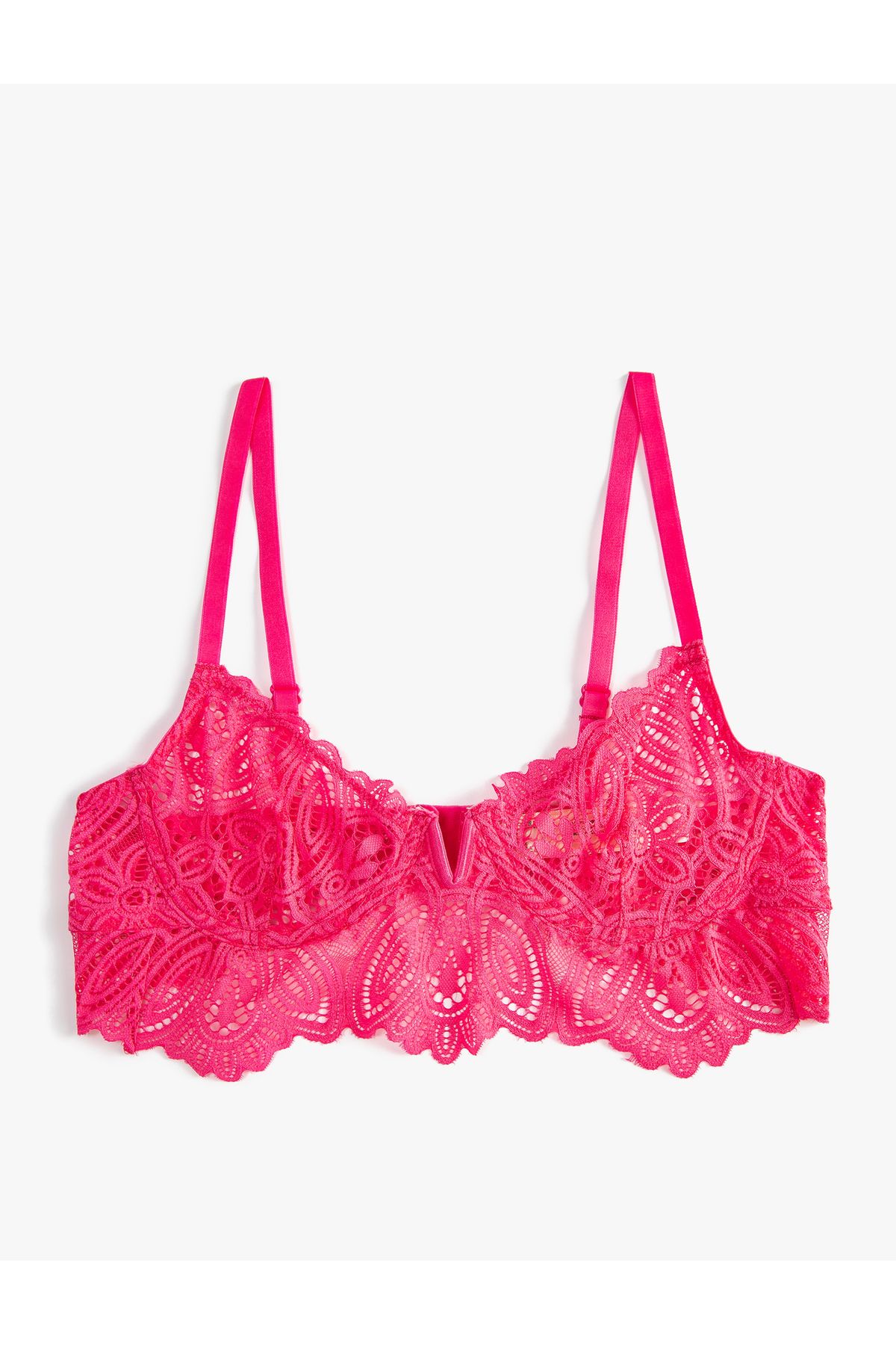 Koton Spitzen-bralette-bh Mit Bügel, Ungepolstert, Ohne Unterstützung für Damen - 85C