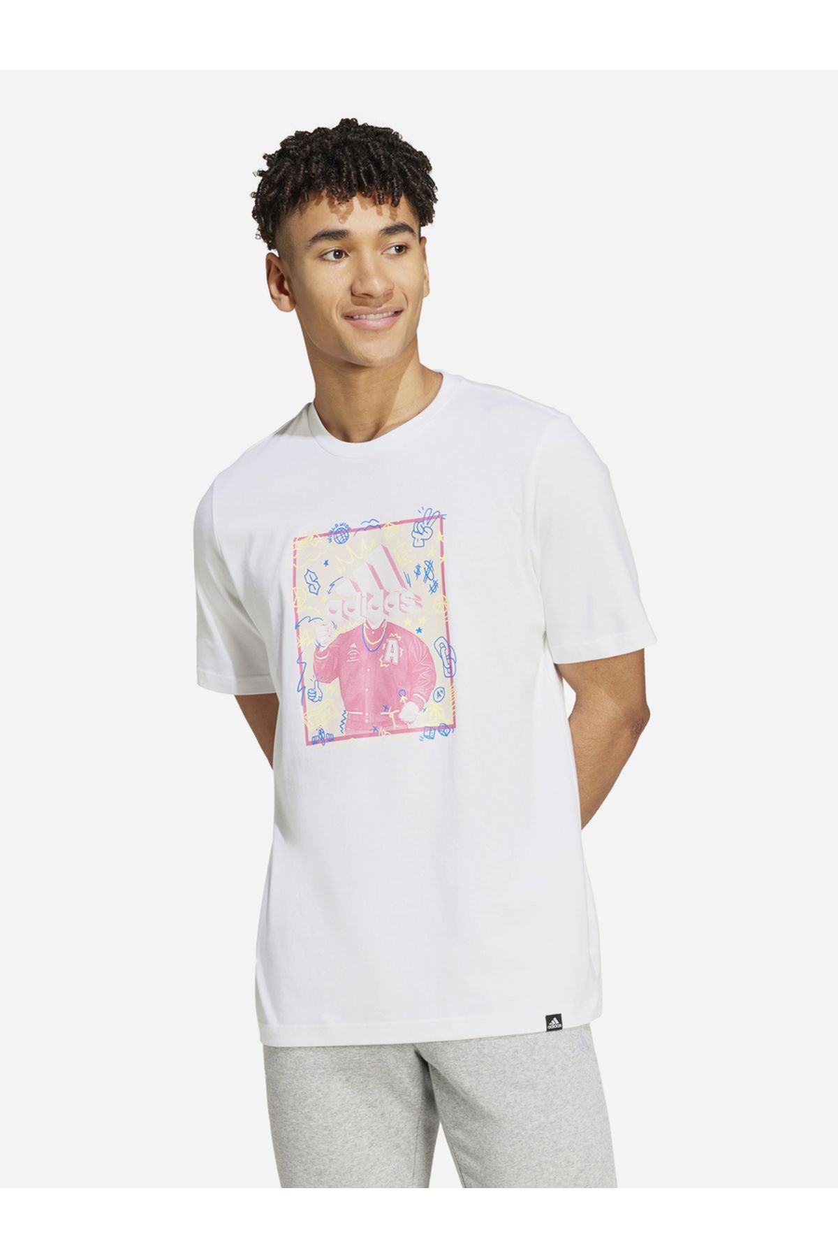 adidas-Doodle Graphic T-Shirt 2