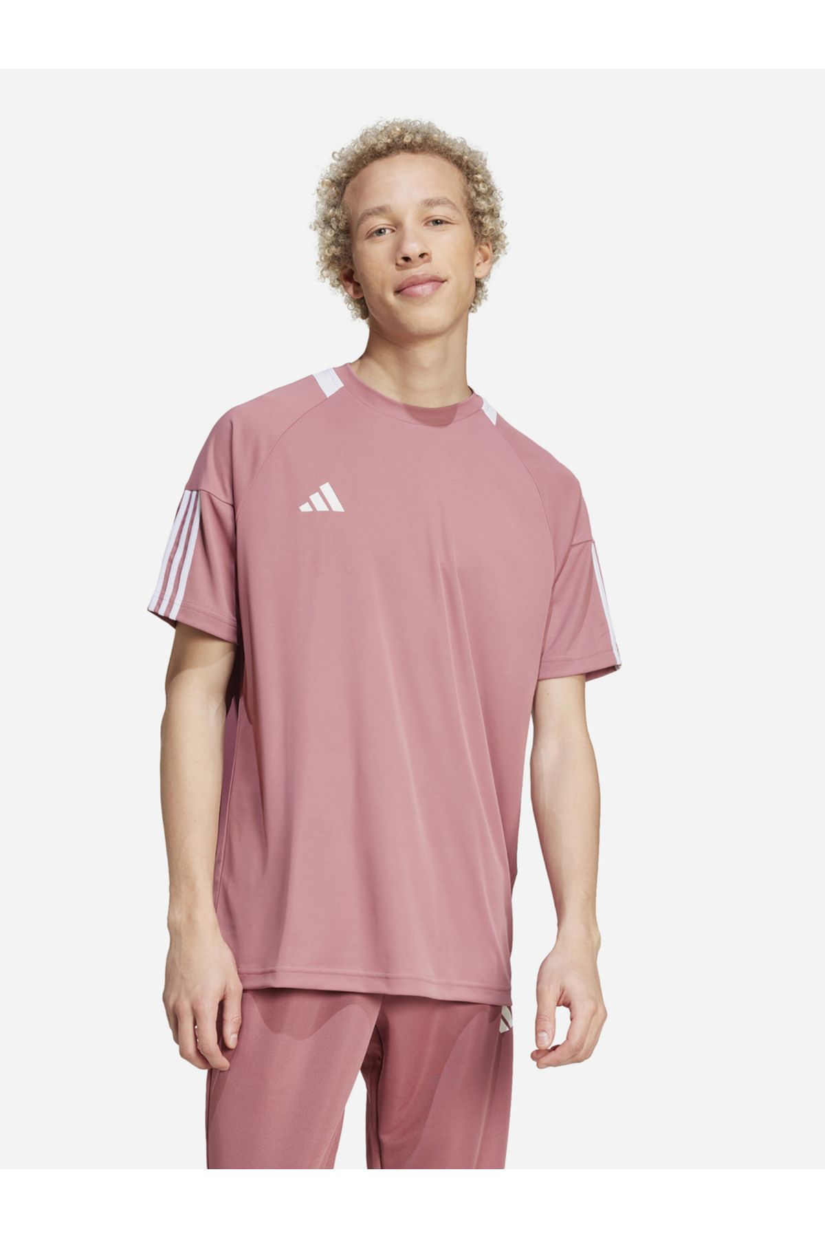 adidas-Sereno AEROREADY 3-Stripes T-Shirt 2