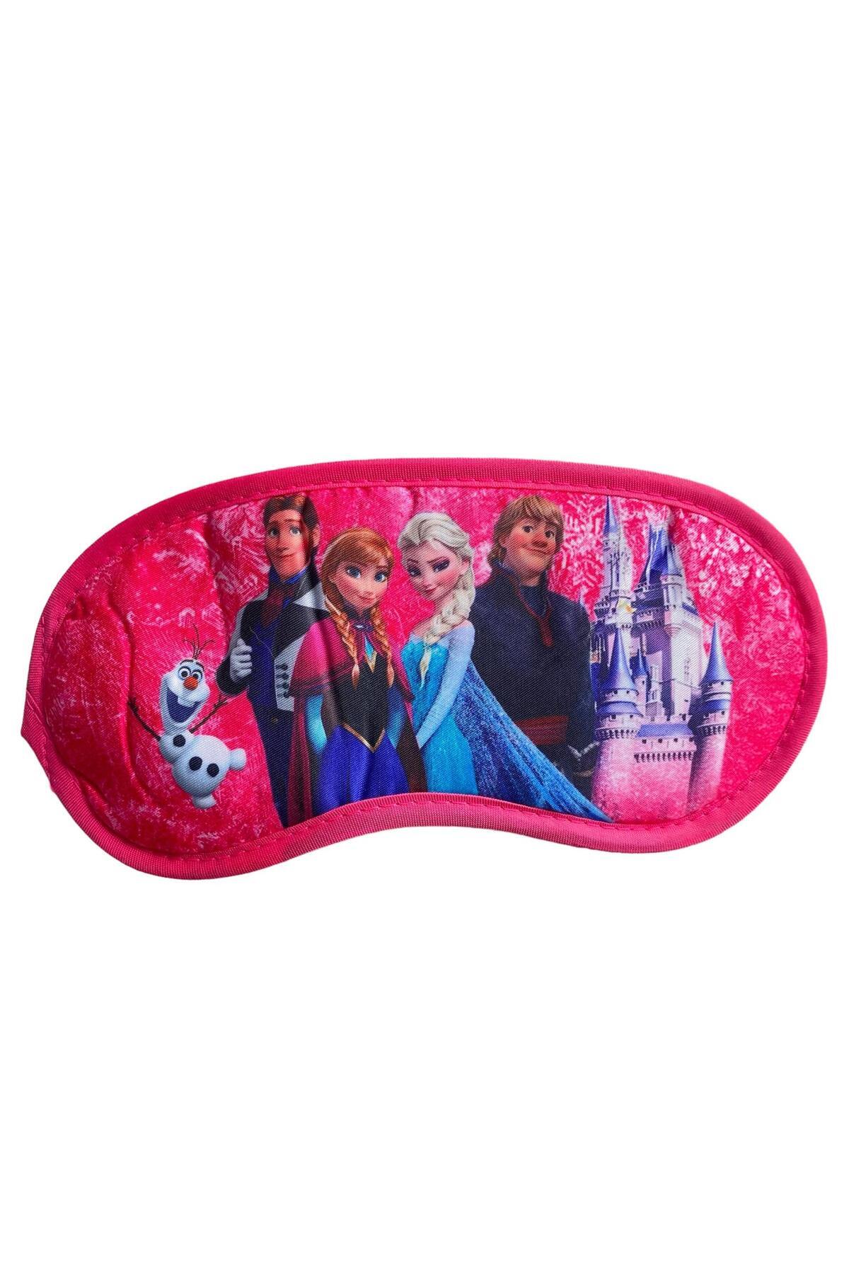 POALMODA Elsa Ve Anna Yıkanabilir Göz Bandı-uyku Maskesi
