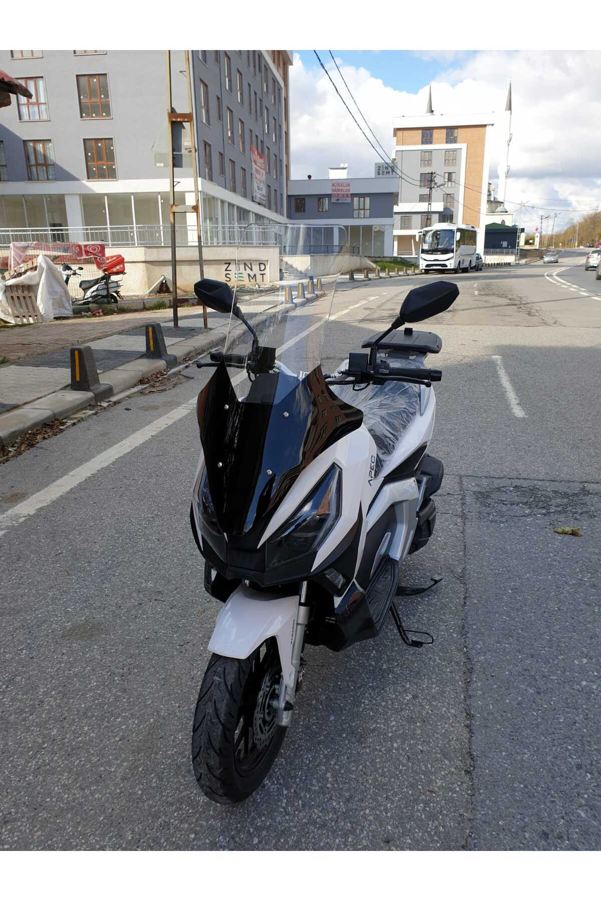 Volta Apec Apx7 Siperlik Ön Cam 2025 Model 78cm şeffaf Renkli 4mm UZUN CAM