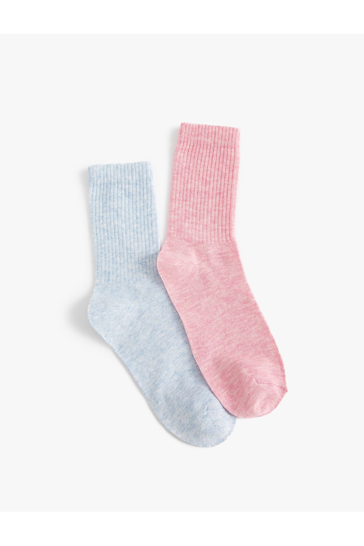 Koton-Set de șosete colorate texturate din 2 piese 1