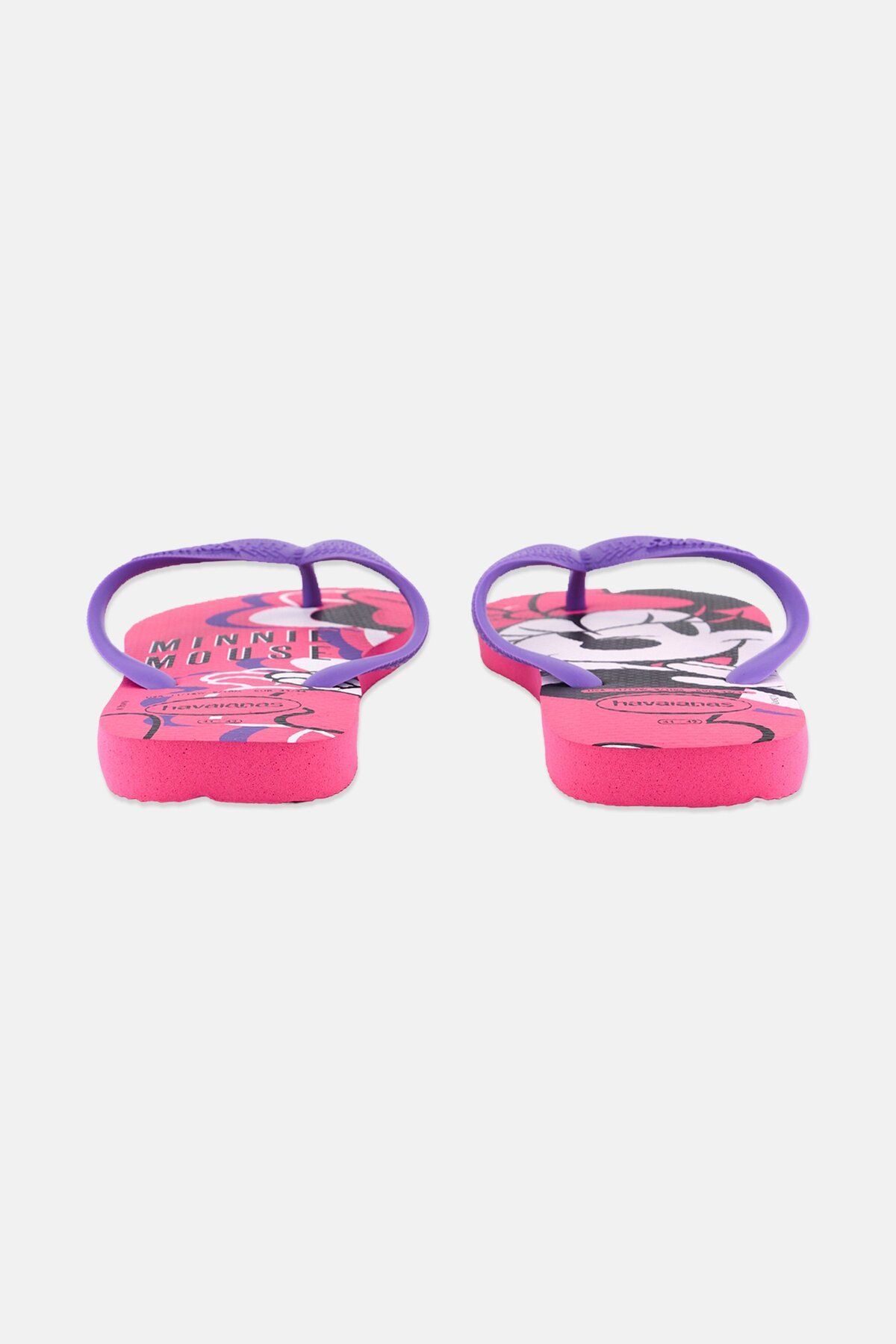 Havaianas-Unisex Top Disney Slip On Slippers, Pink/Purple Combo 2