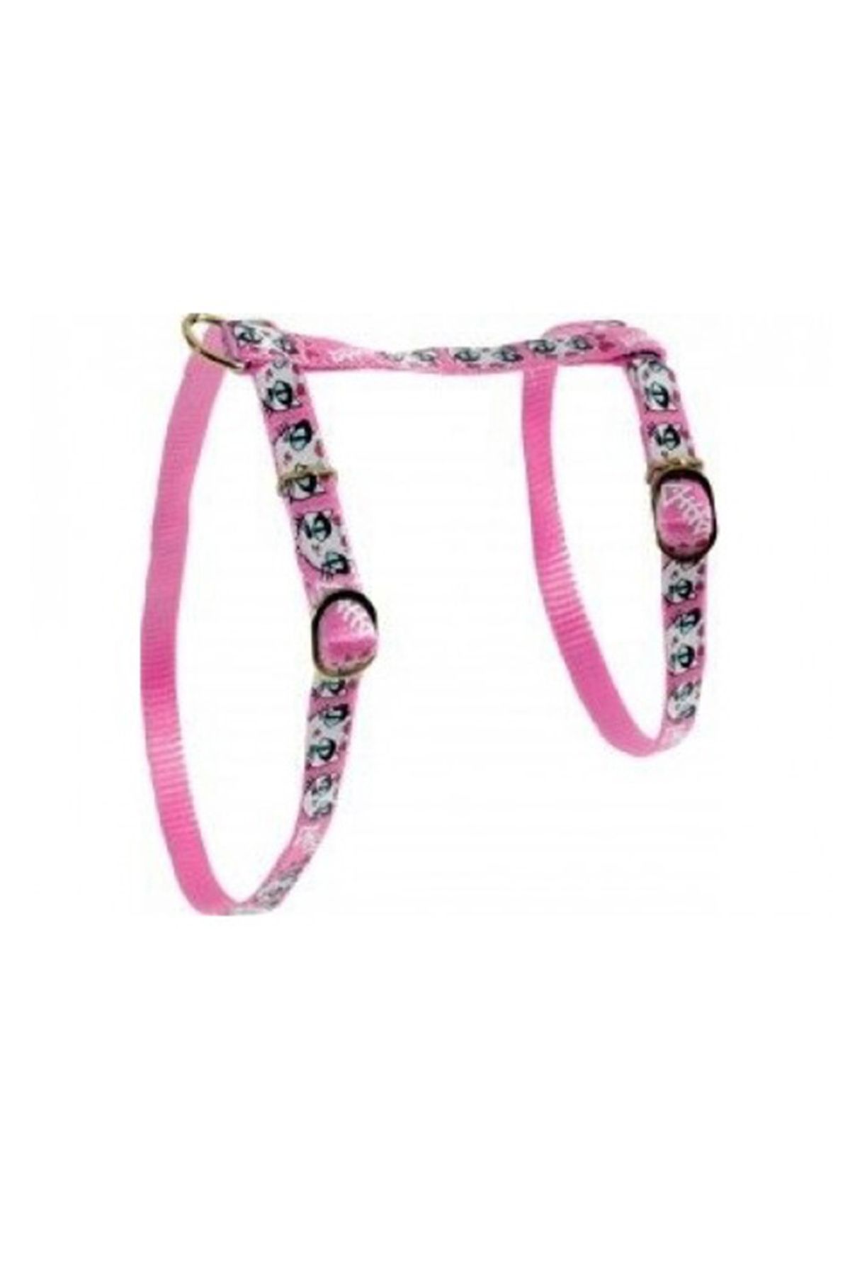 Zolux-Nylon Ladycat Harness for Cats, 10mm, Pink 1