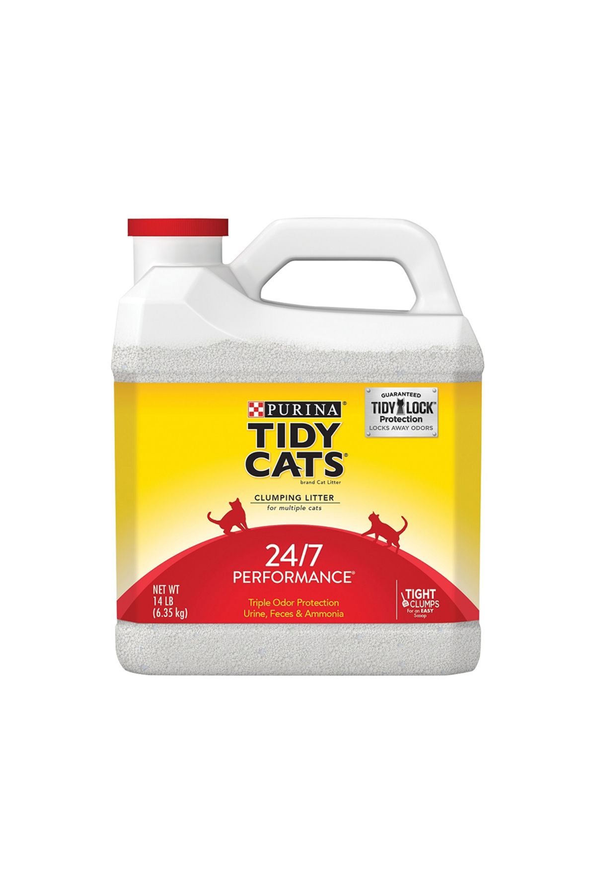 Tidy Cats-Multi-Cat Clumping Litter 24/7 Performance - 14 Lbs 1