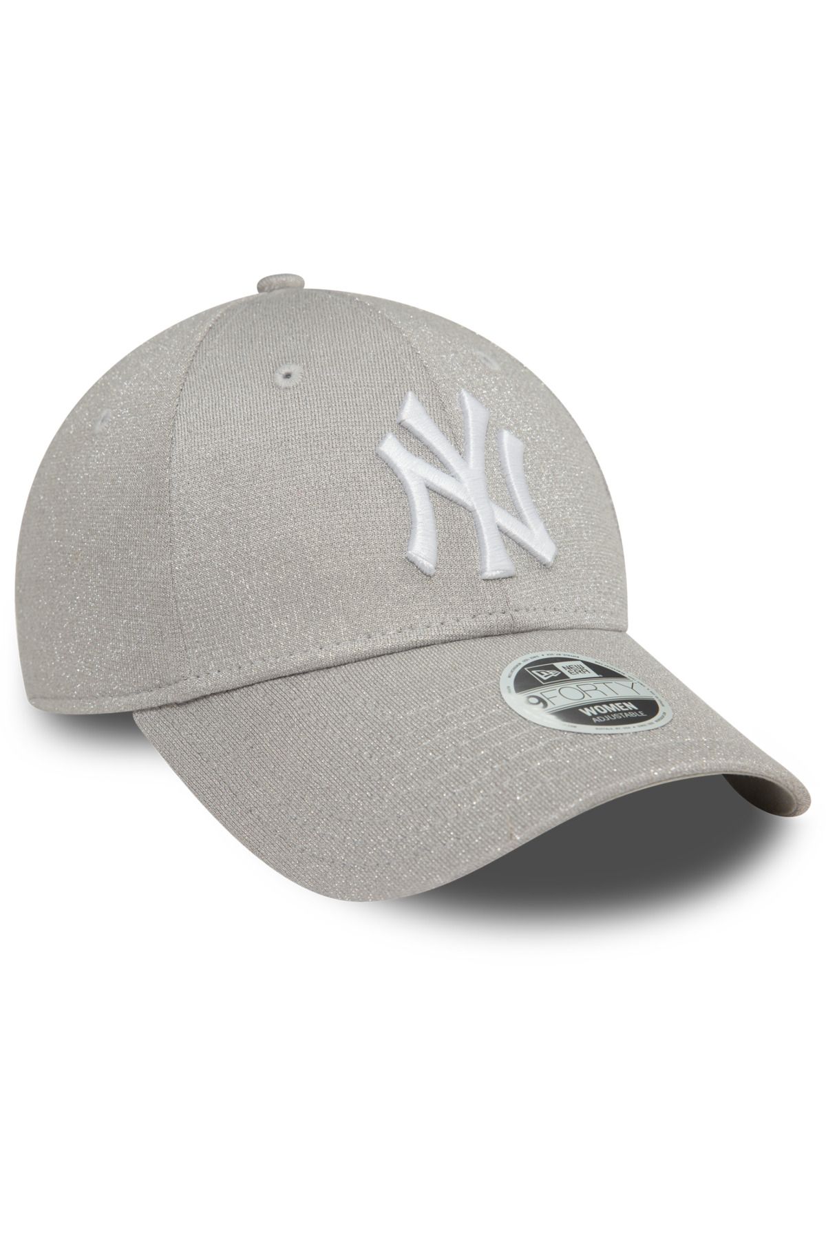 NEW ERA-New York Yankees Women's Silver Glitter Hat 60580739 3