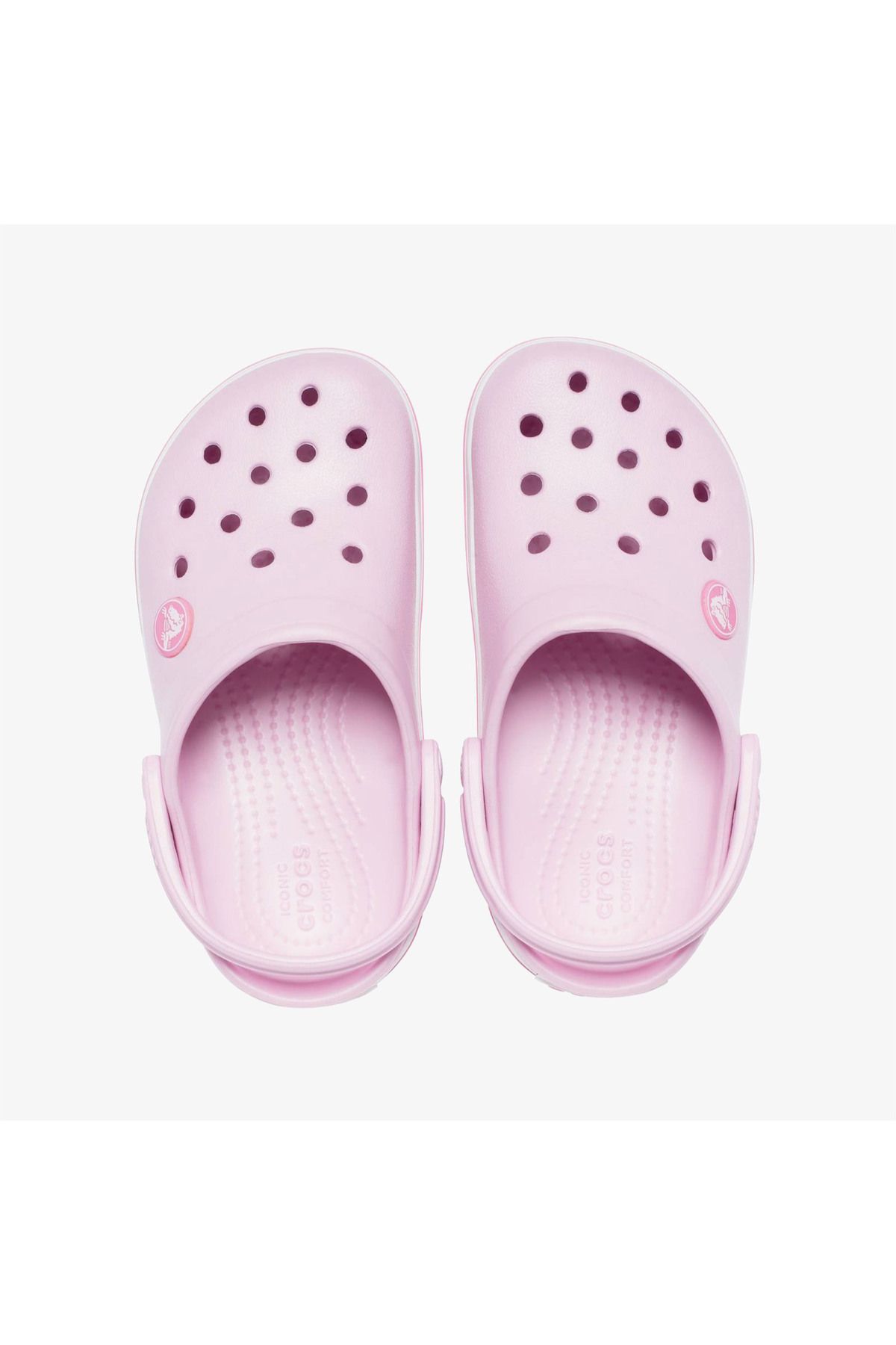 Crocs-Crocband Clog Kinder Rosa Hausschuhe 4